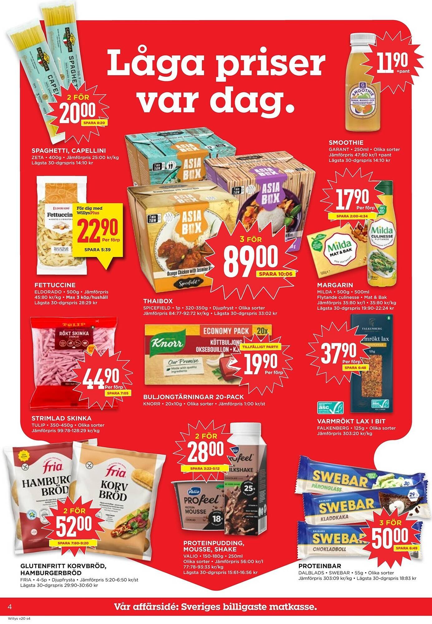 Willys reklamblad