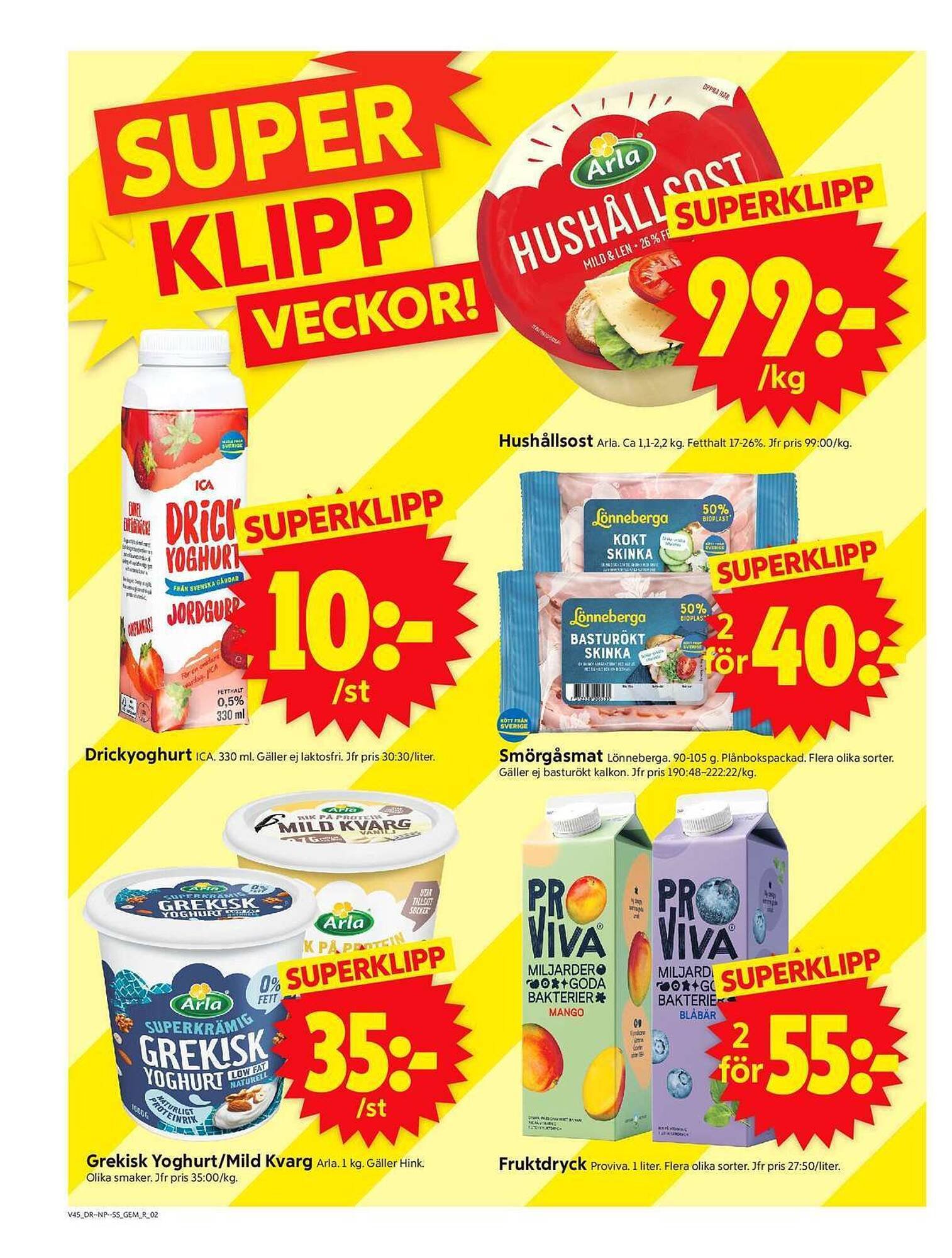 ICA Supermarket reklamblad (2025-11-03 - 2025-11-09)