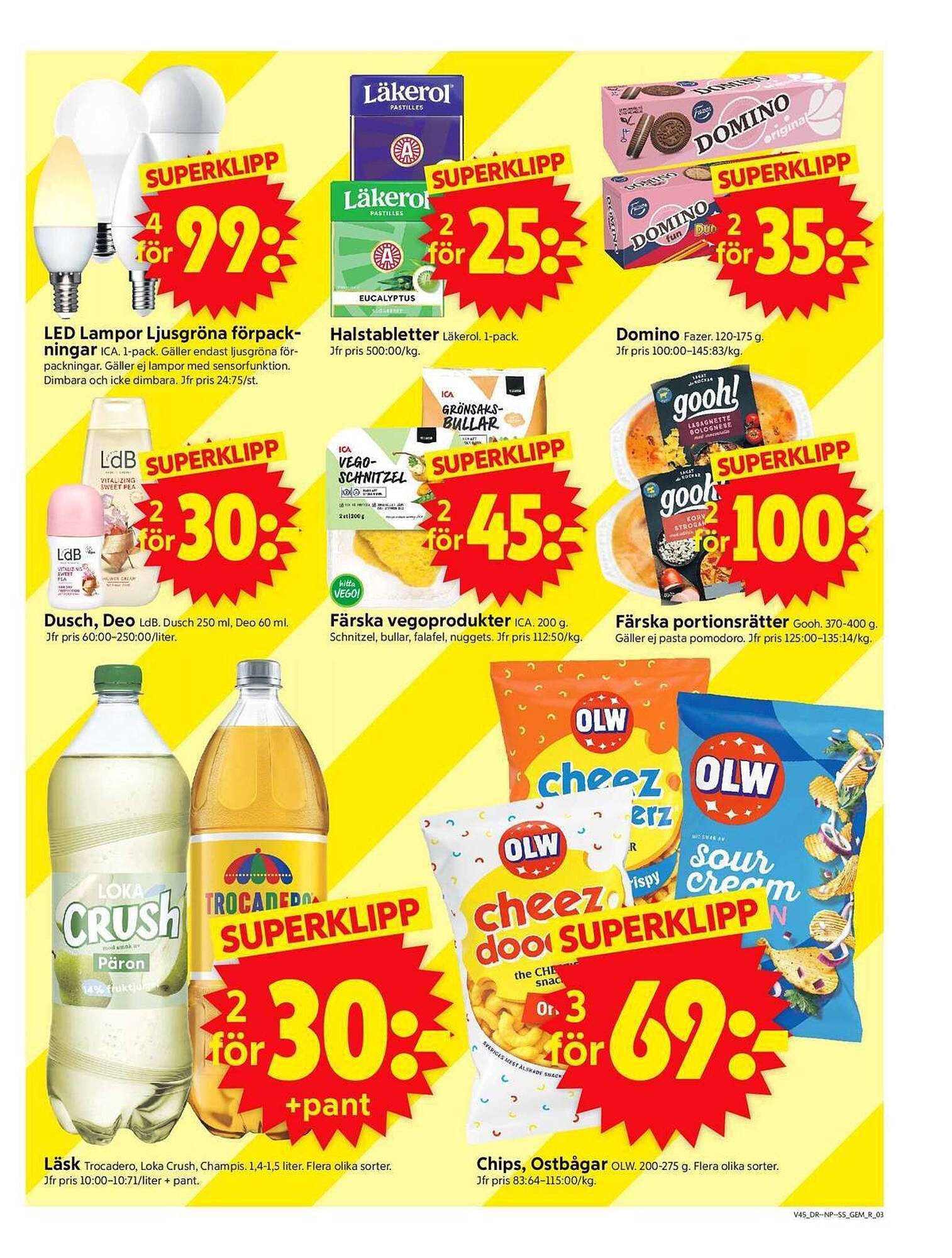 ICA Supermarket reklamblad (2025-11-03 - 2025-11-09)
