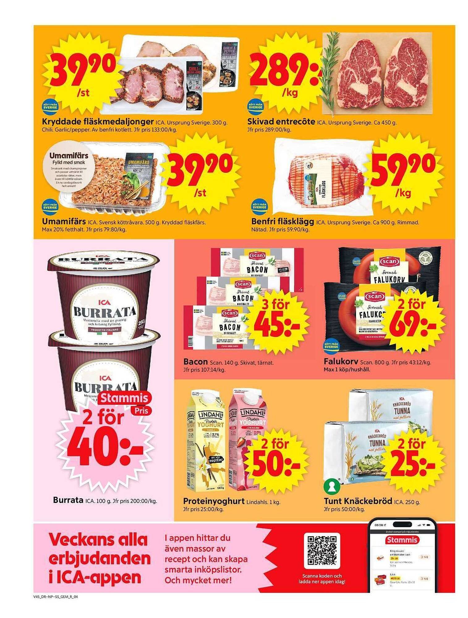 ICA Supermarket reklamblad (2025-11-03 - 2025-11-09)