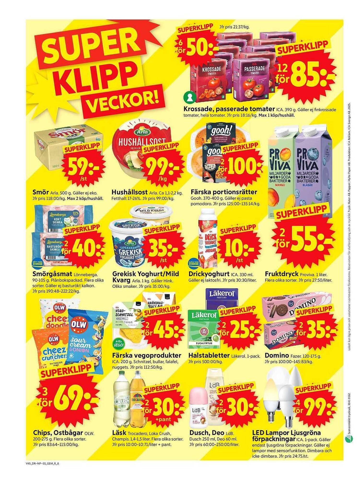 ICA Supermarket reklamblad (2025-11-03 - 2025-11-09)