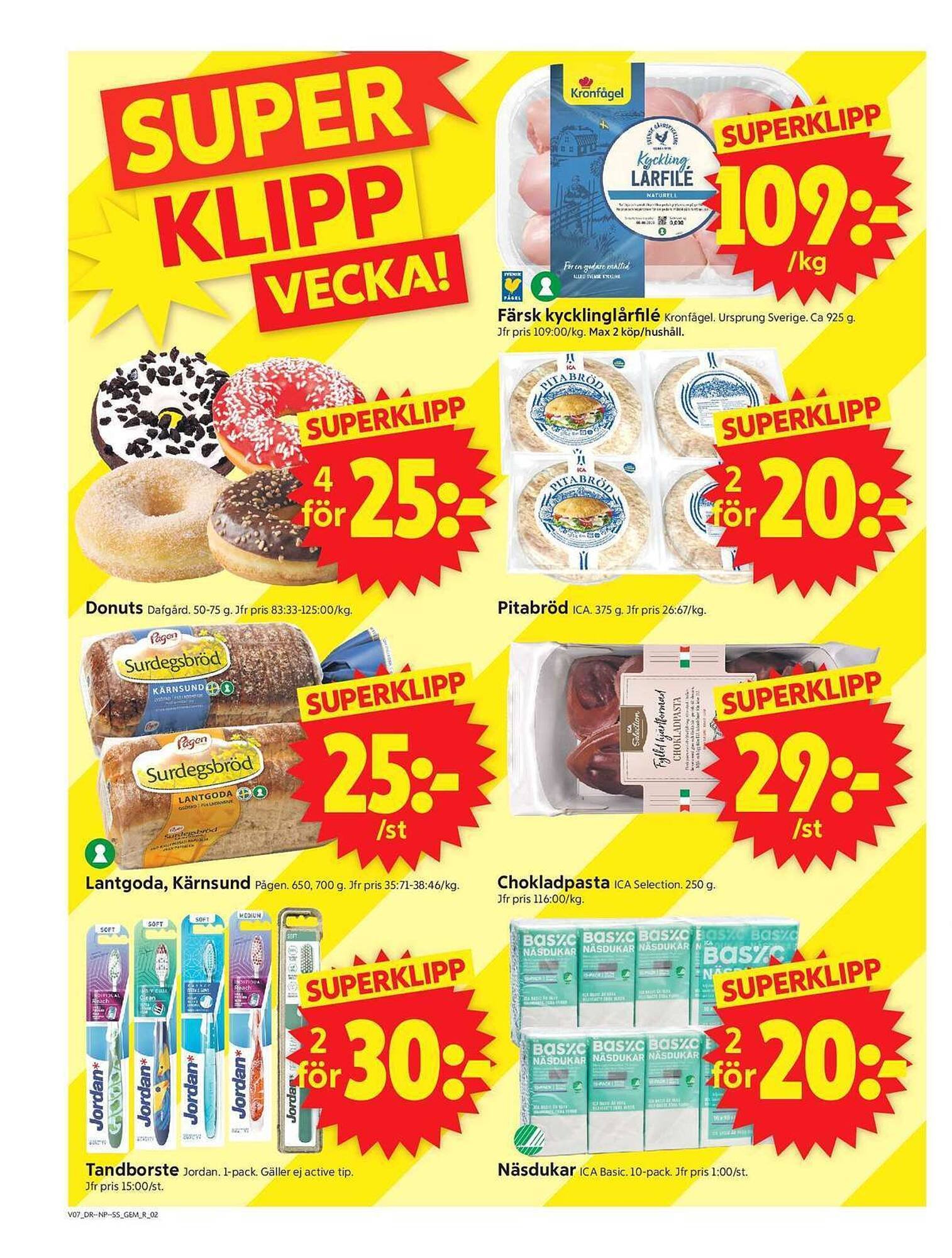 ICA Supermarket reklamblad