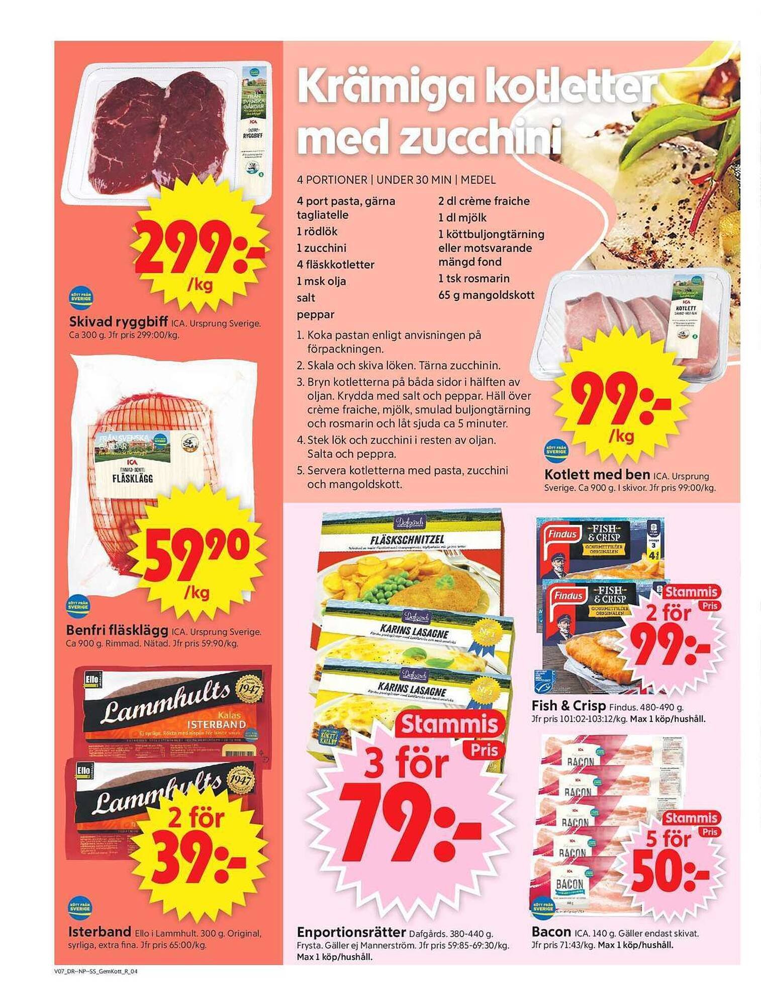 ICA Supermarket reklamblad