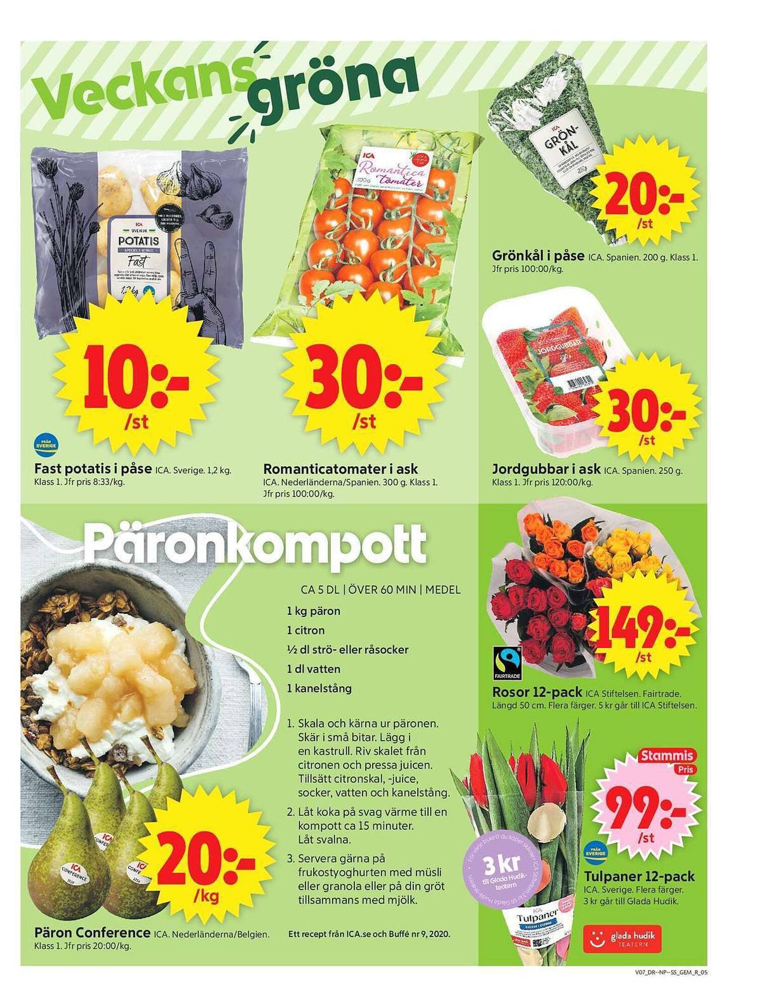 ICA Supermarket reklamblad