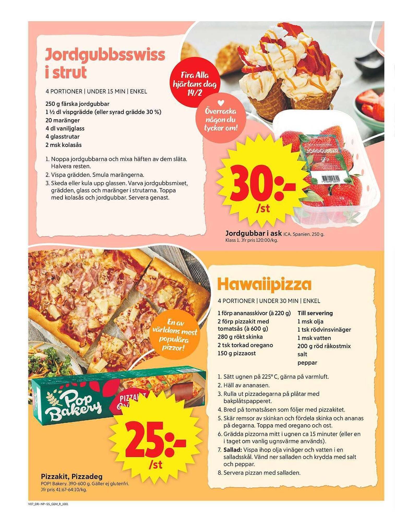 ICA Supermarket reklamblad
