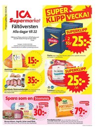 ICA Supermarket reklamblad