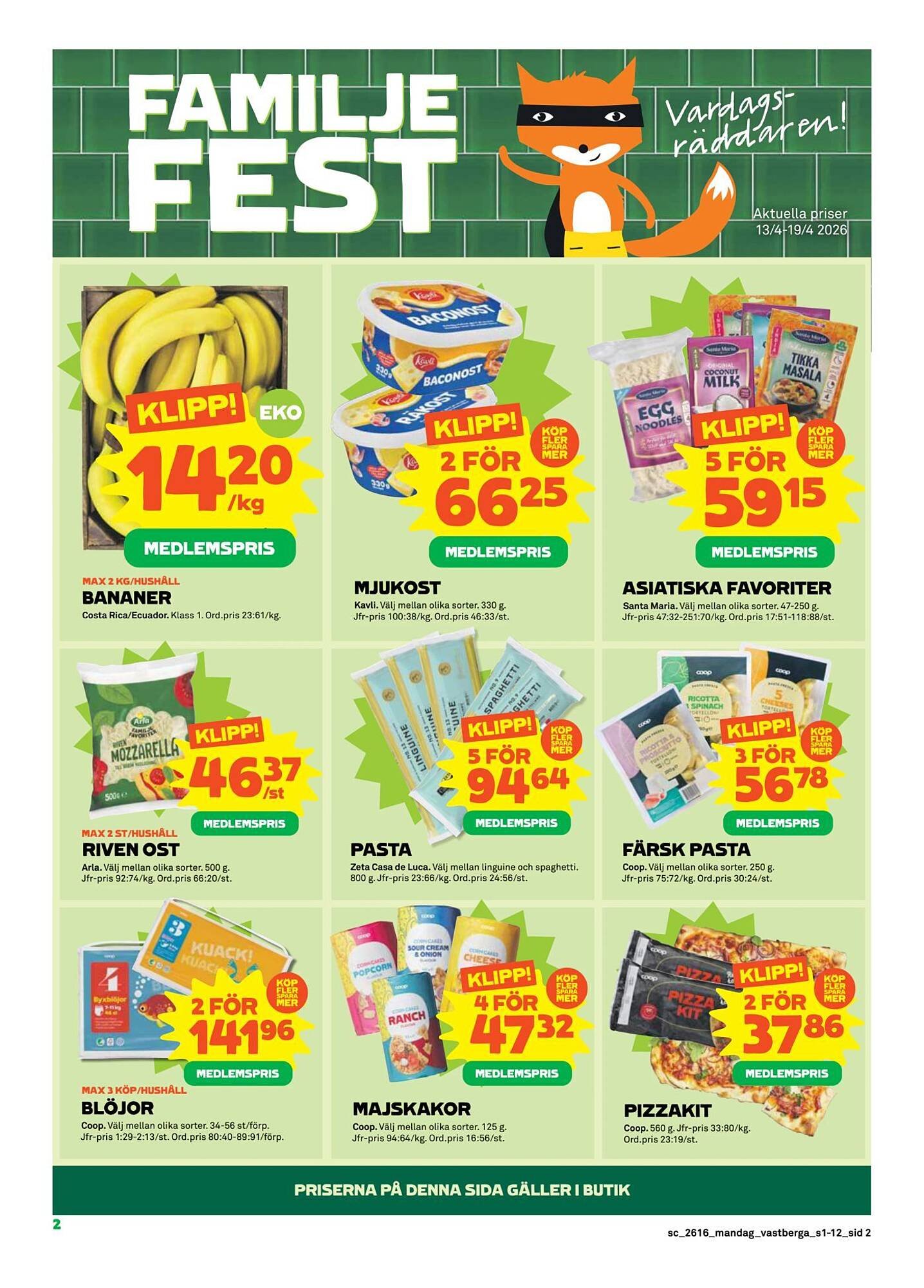 Stora Coop reklamblad