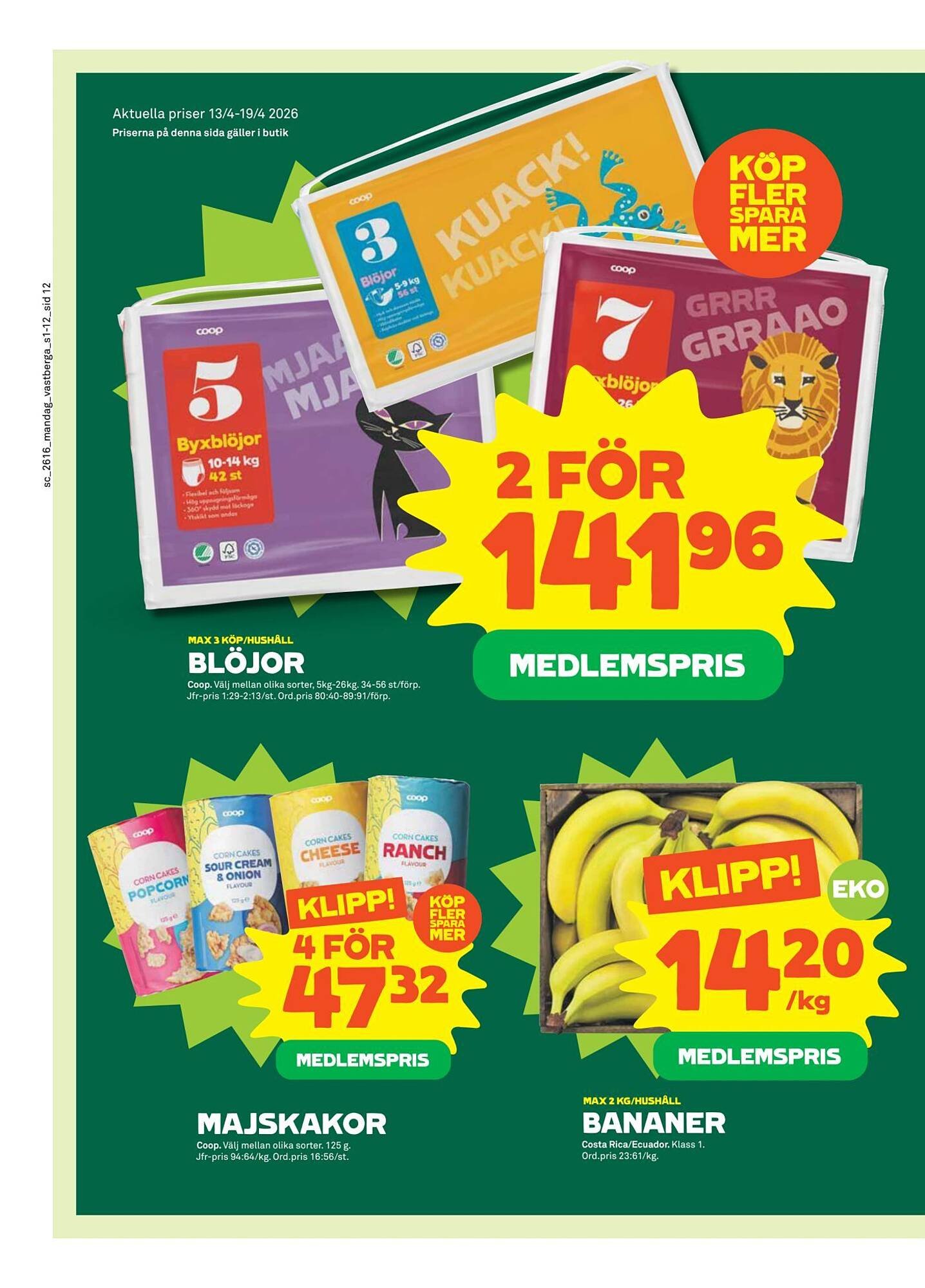 Stora Coop reklamblad