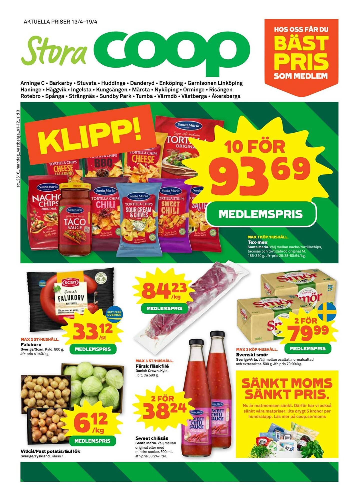 Stora Coop reklamblad