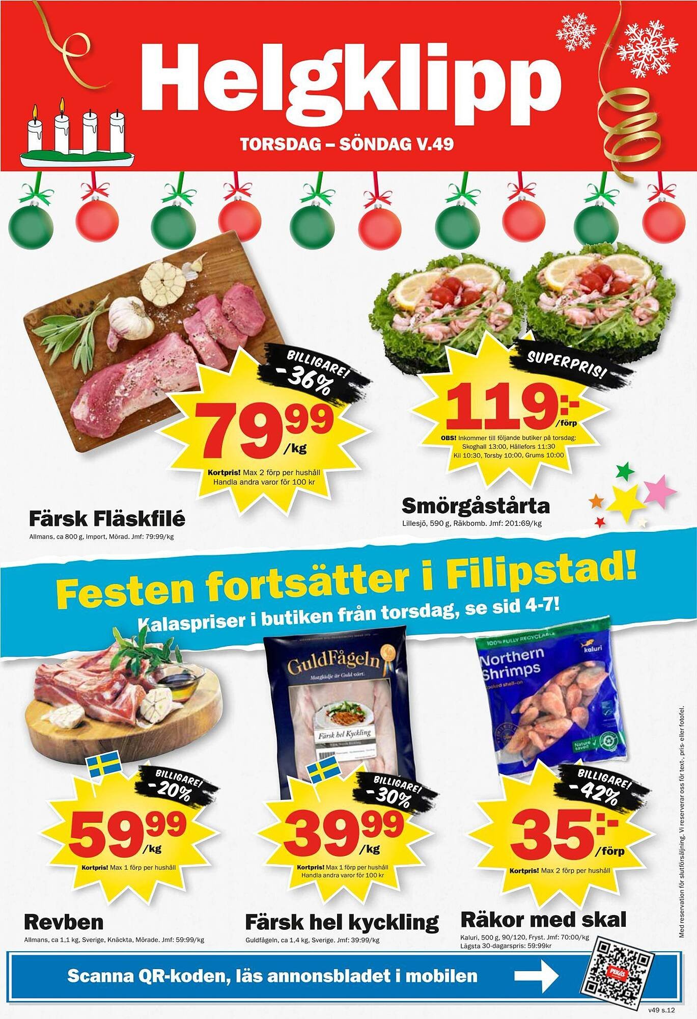 Pekås reklamblad