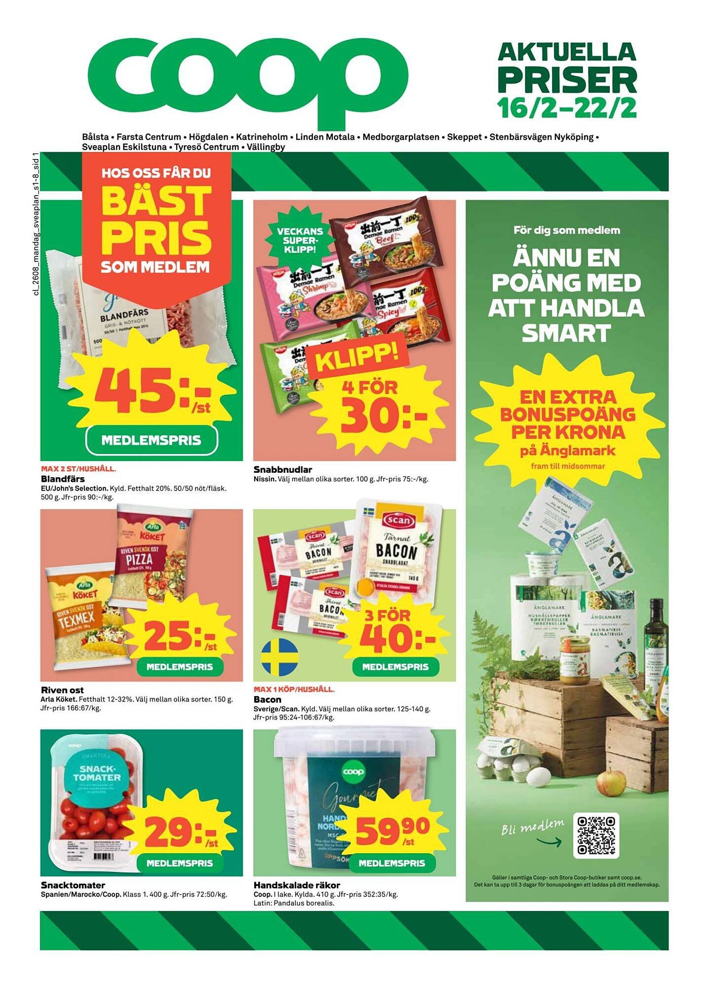 Coop reklamblad