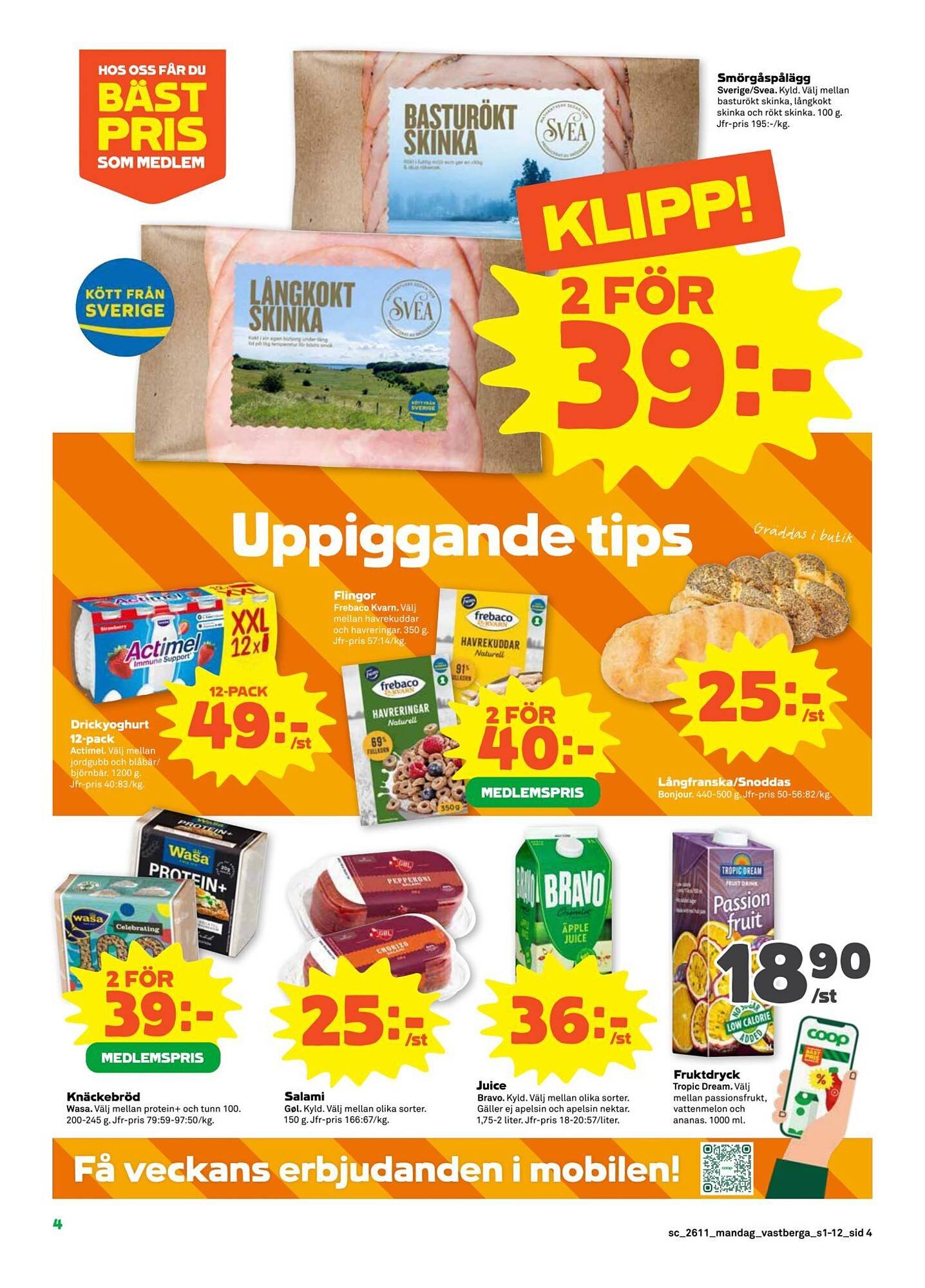 Stora Coop reklamblad