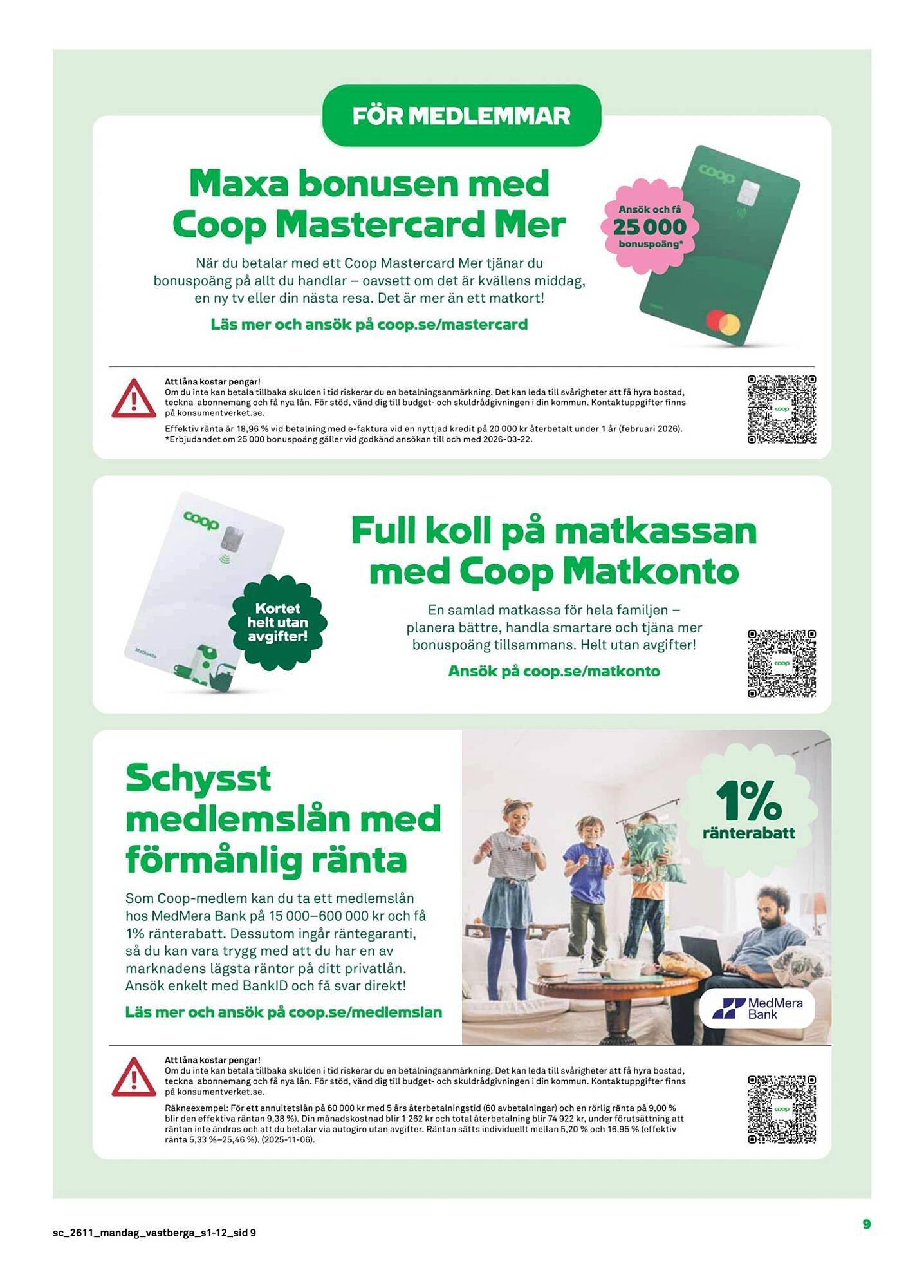 Stora Coop reklamblad