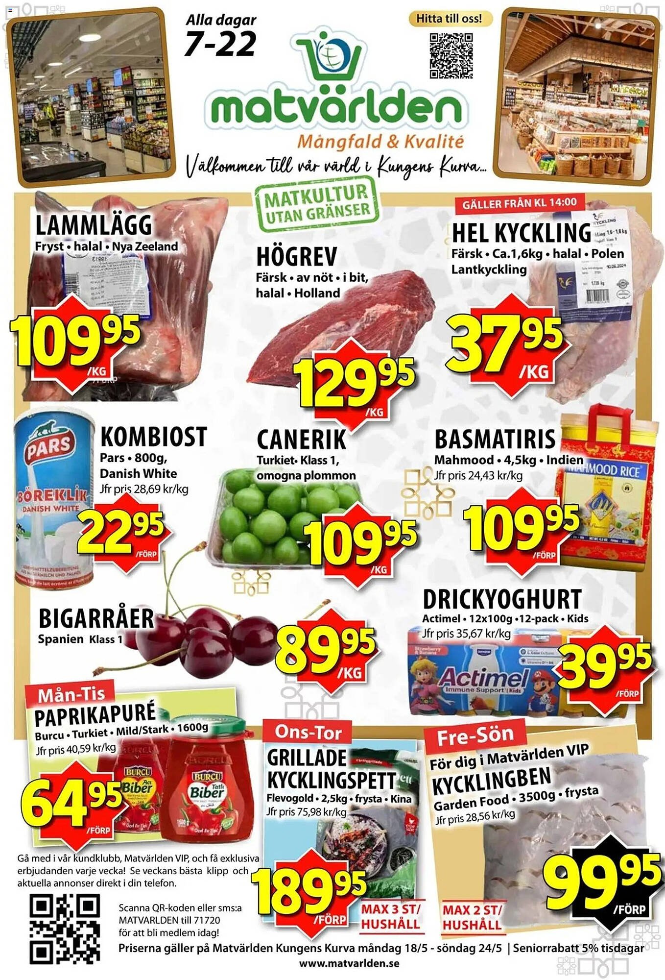 Matvärlden Tensta reklamblad