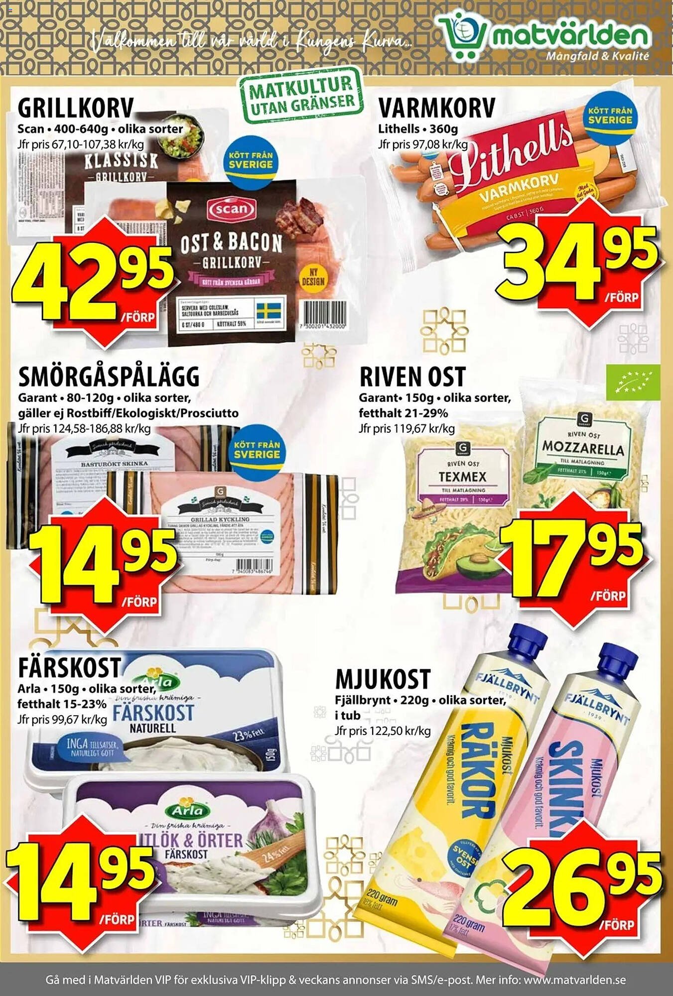 Matvärlden Tensta reklamblad