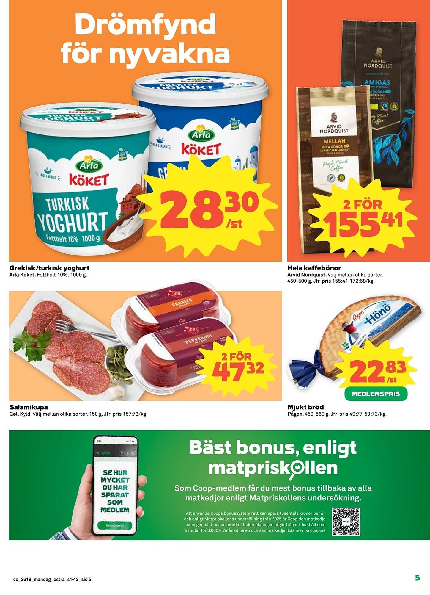 Coop reklamblad