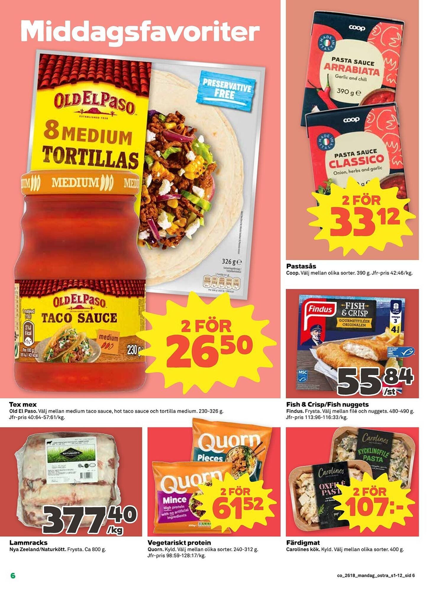 Coop reklamblad