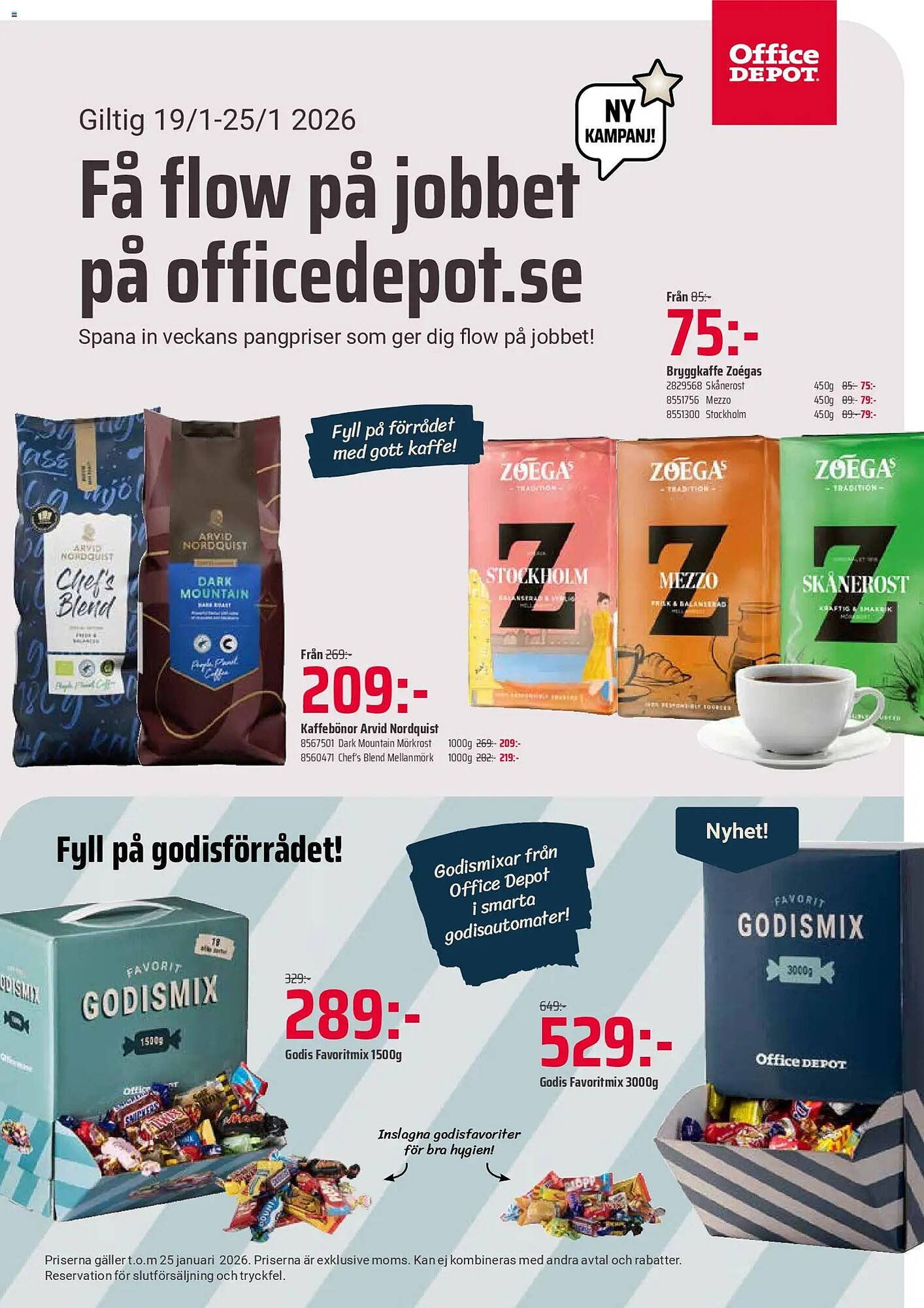 Office Depot reklamblad (2026-01-19 - 2026-01-25)