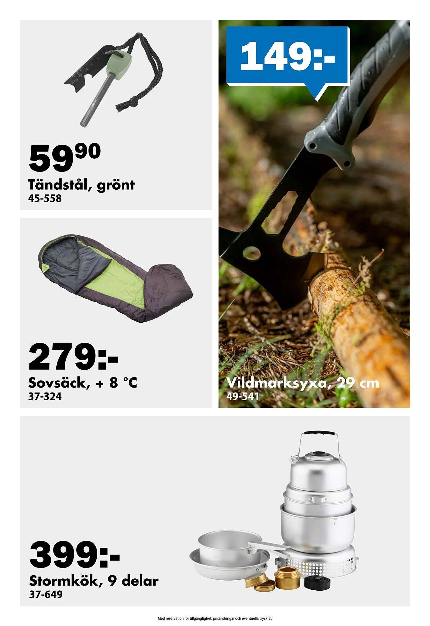 Biltema reklamblad