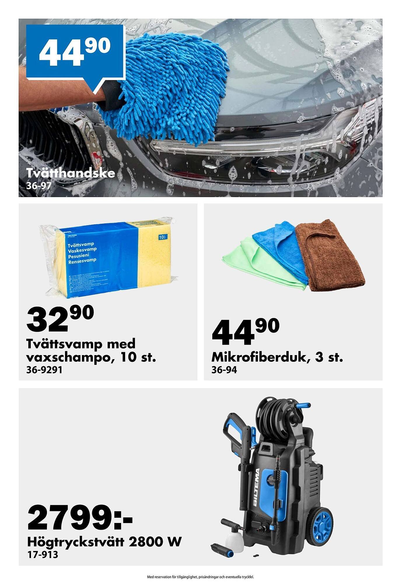Biltema reklamblad