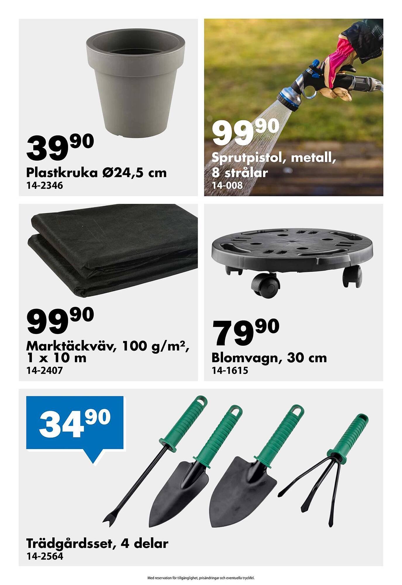 Biltema reklamblad