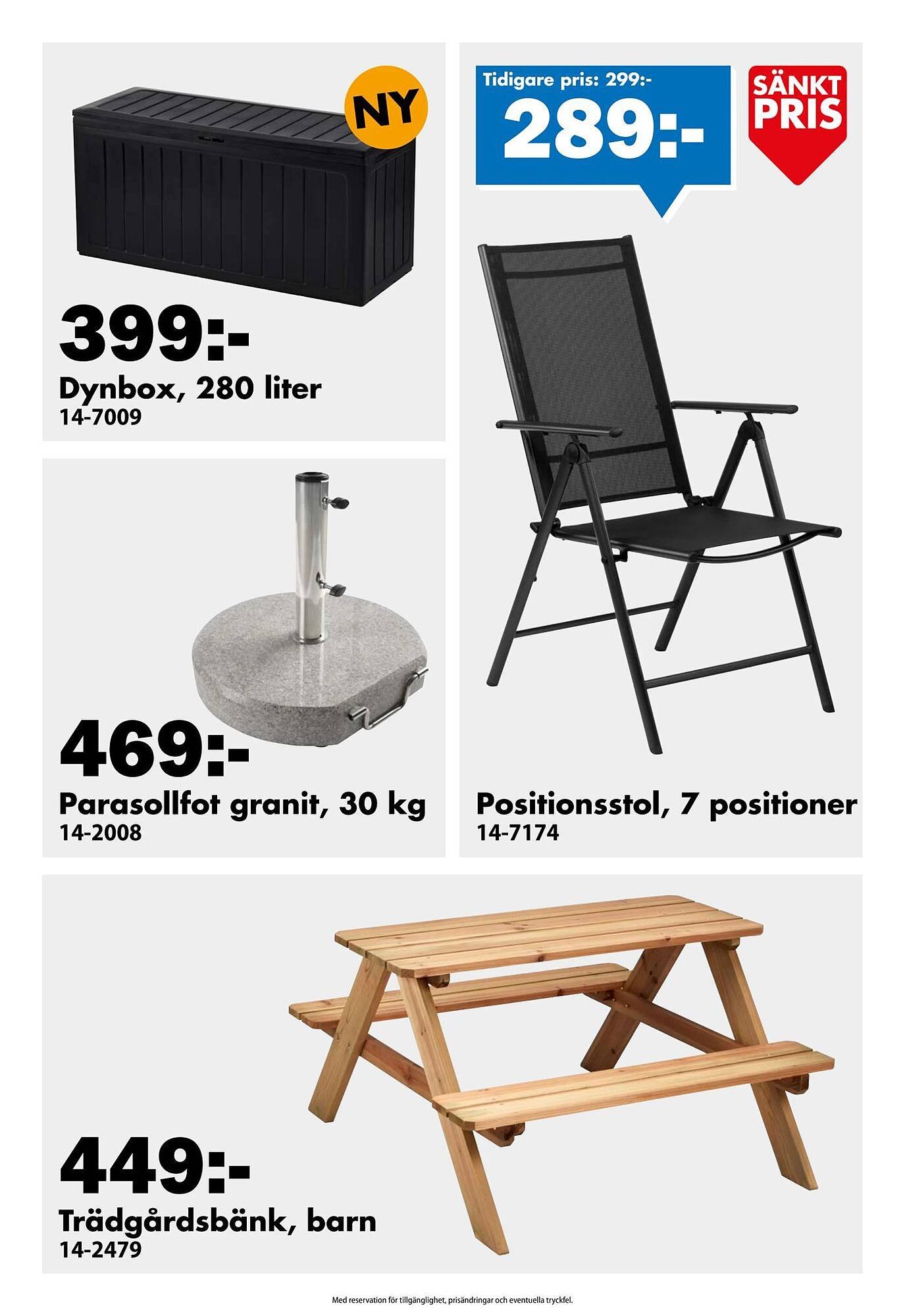 Biltema reklamblad