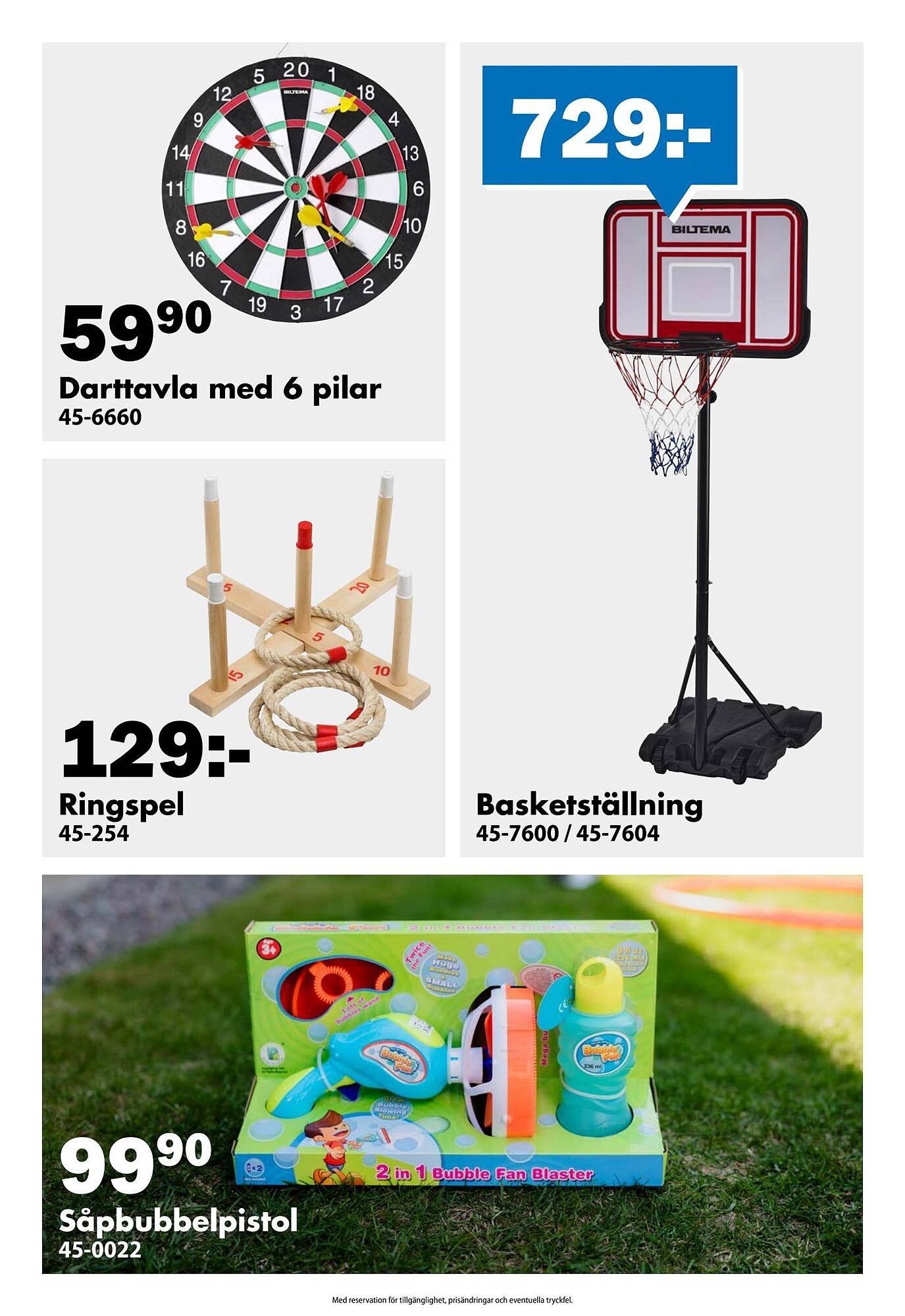 Biltema reklamblad
