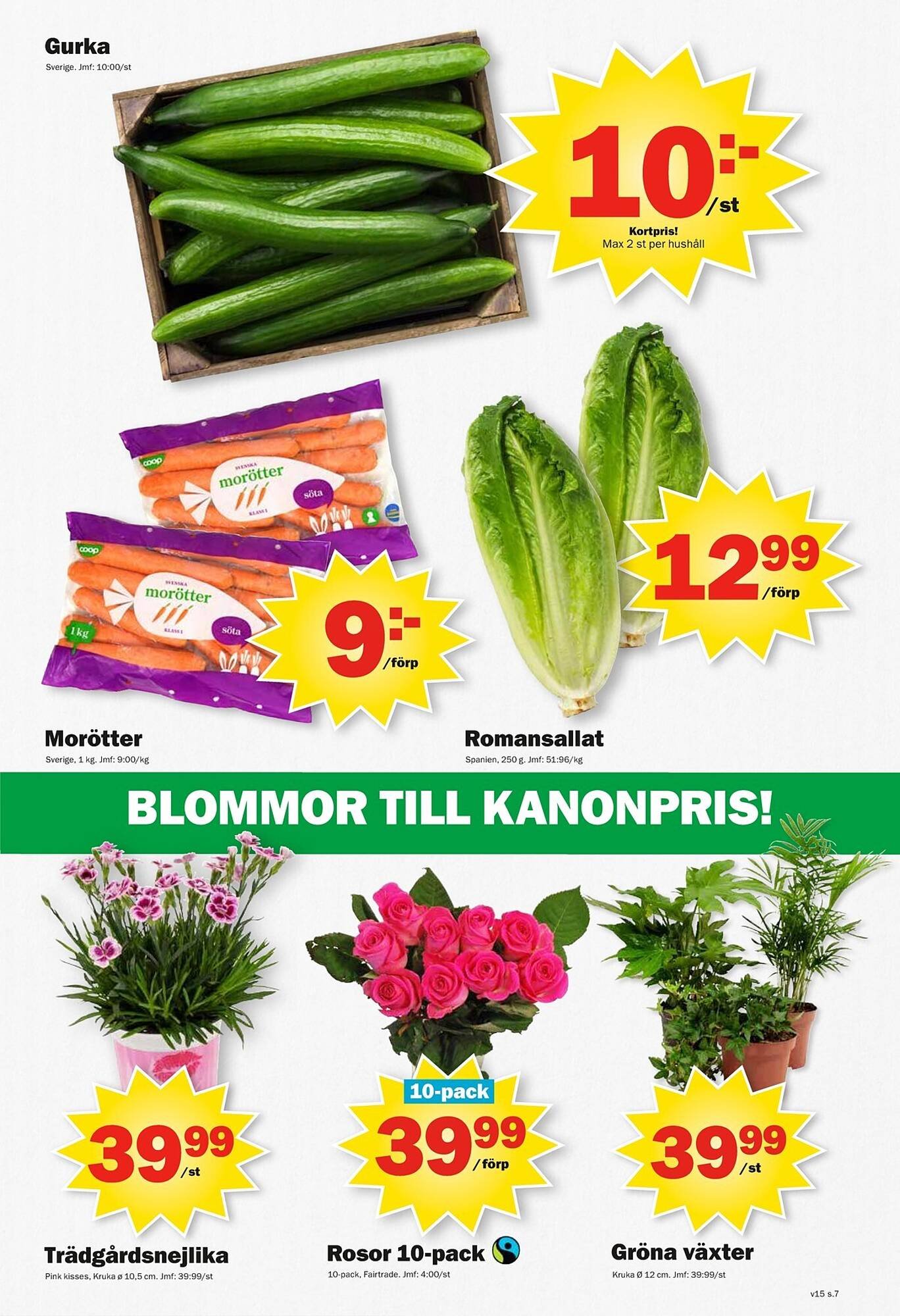 Pekås reklamblad