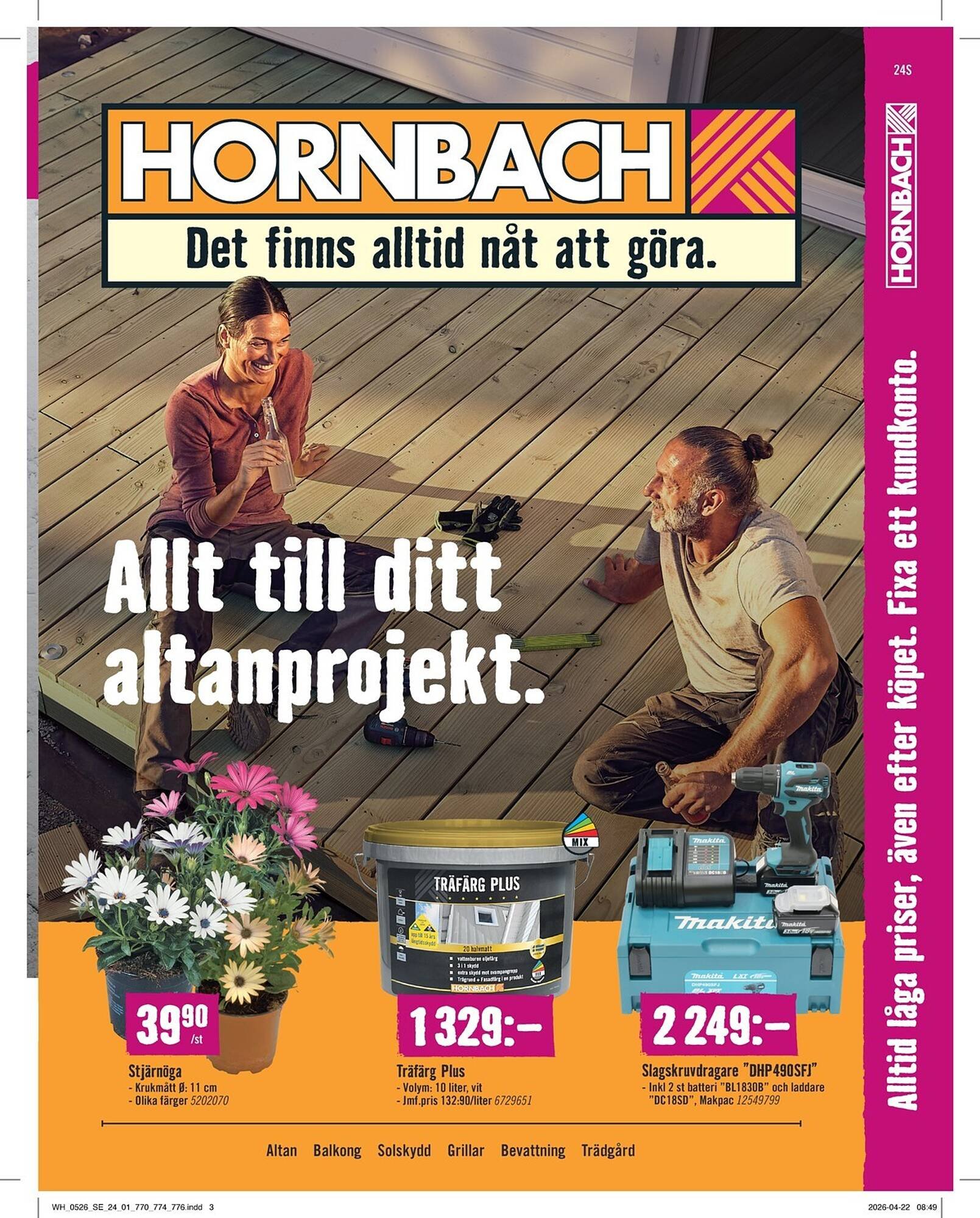 Hornbach reklamblad