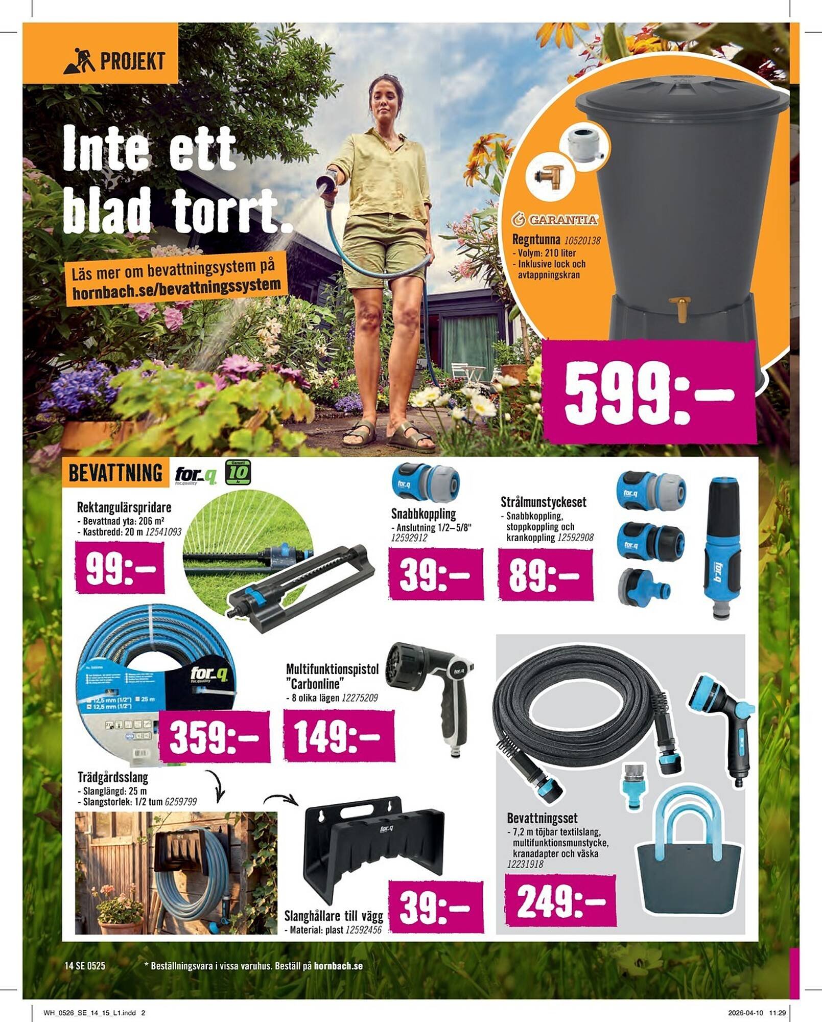 Hornbach reklamblad