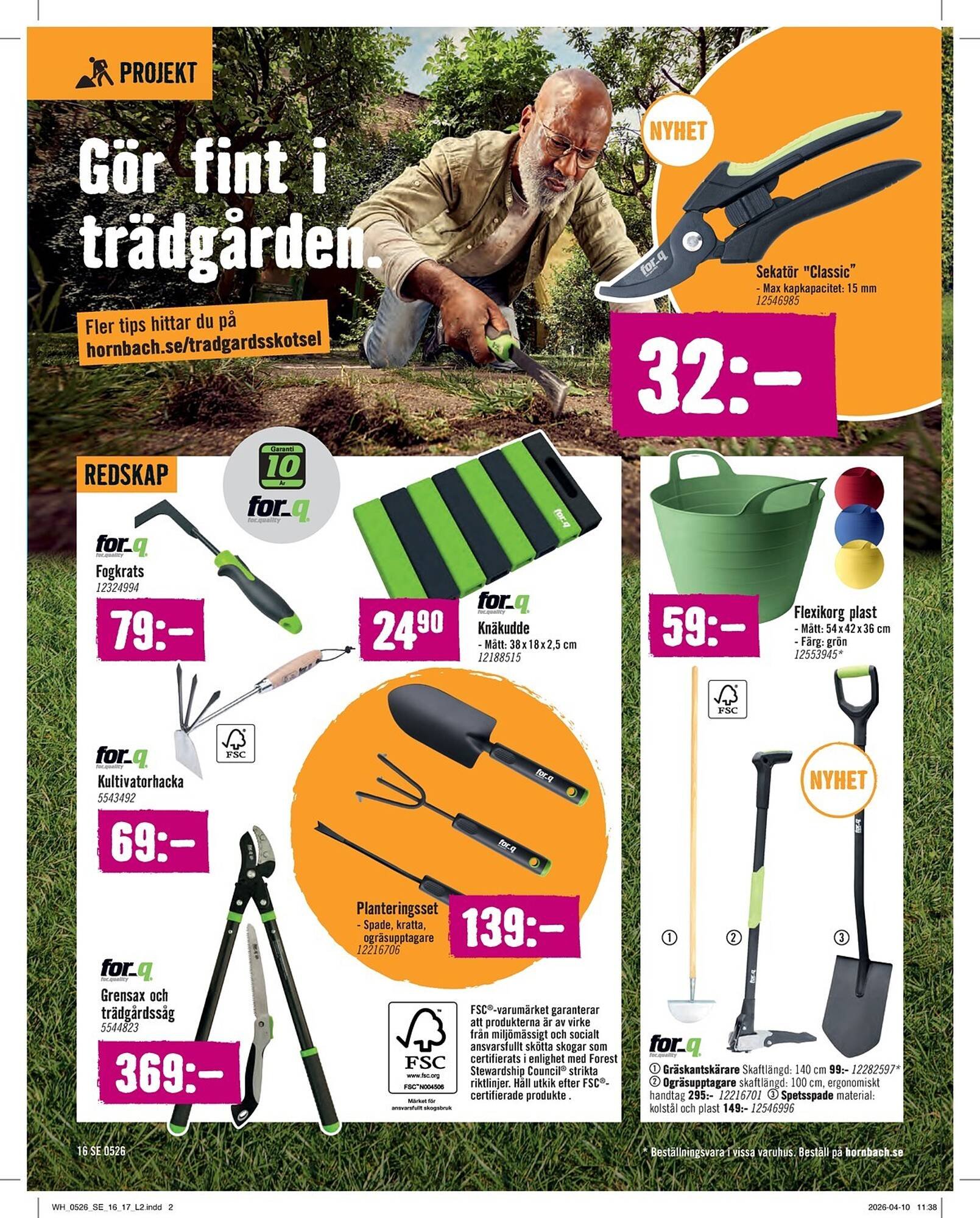 Hornbach reklamblad
