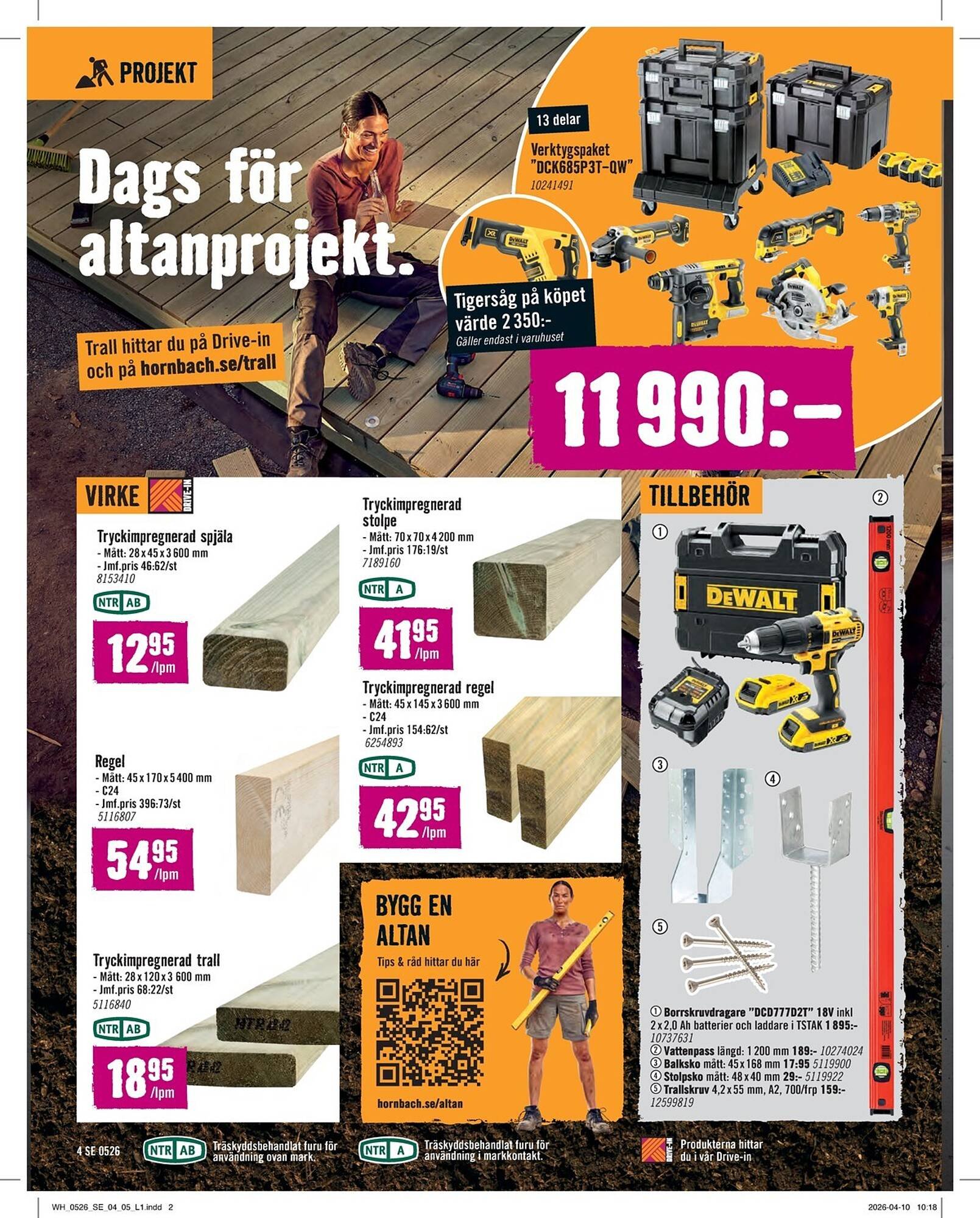 Hornbach reklamblad