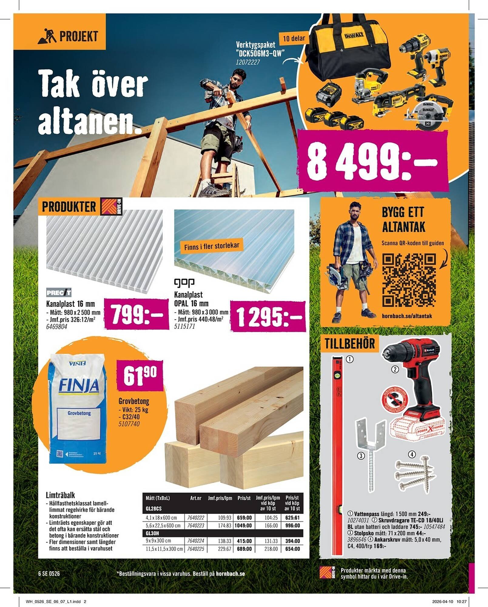 Hornbach reklamblad