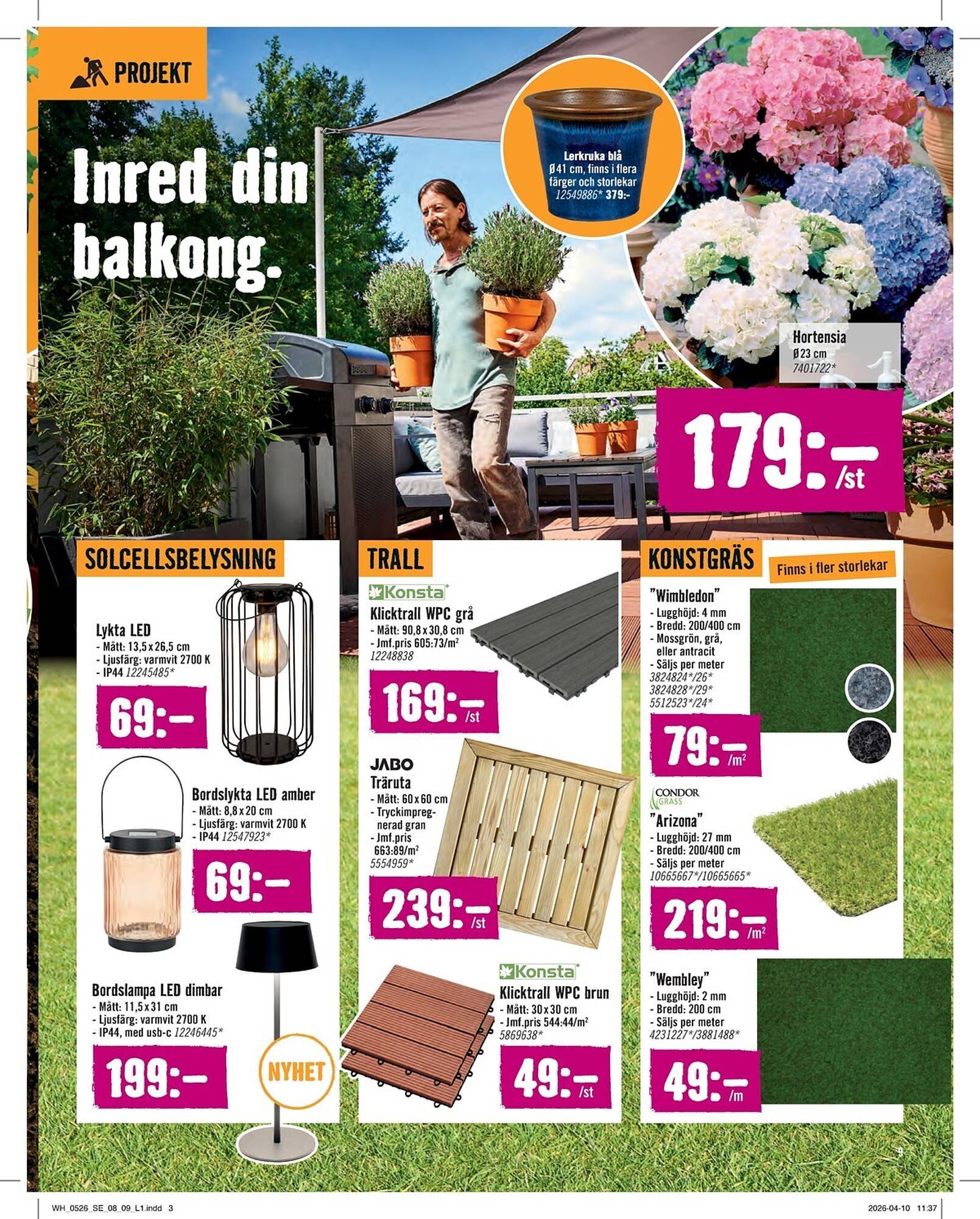 Hornbach reklamblad