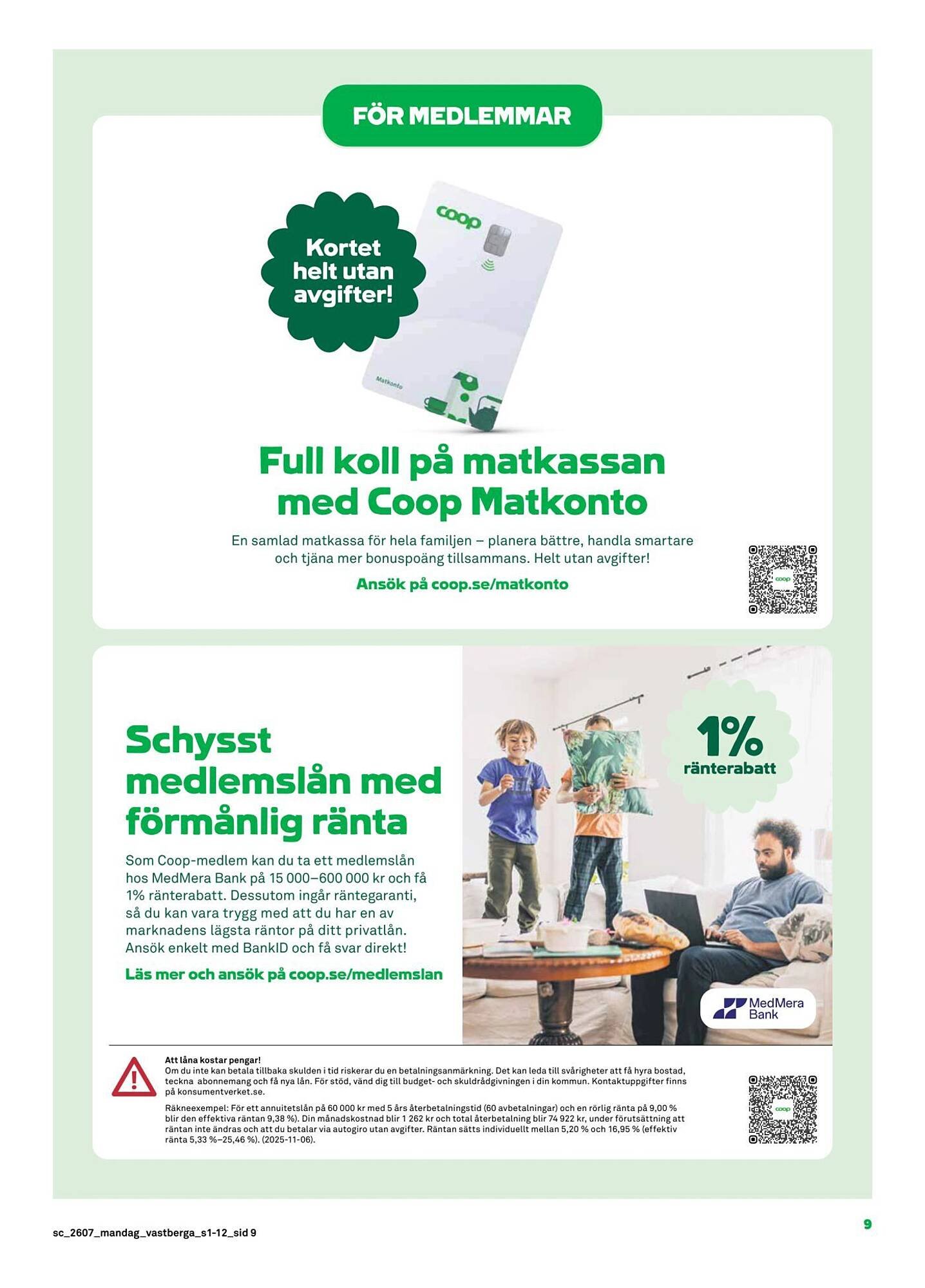 Stora Coop reklamblad
