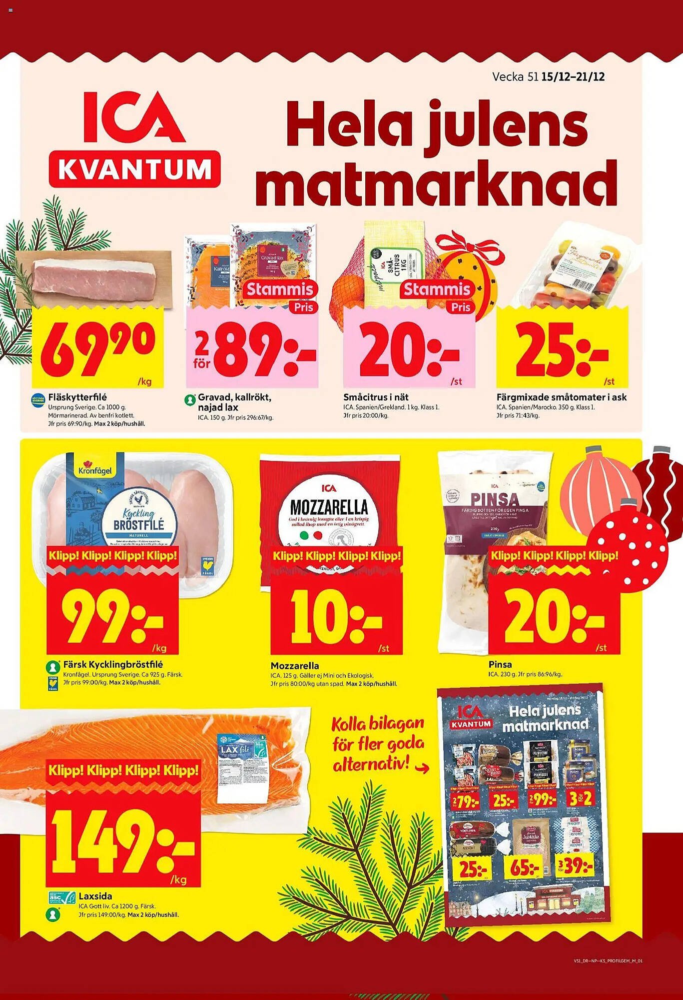 ICA Kvantum reklamblad