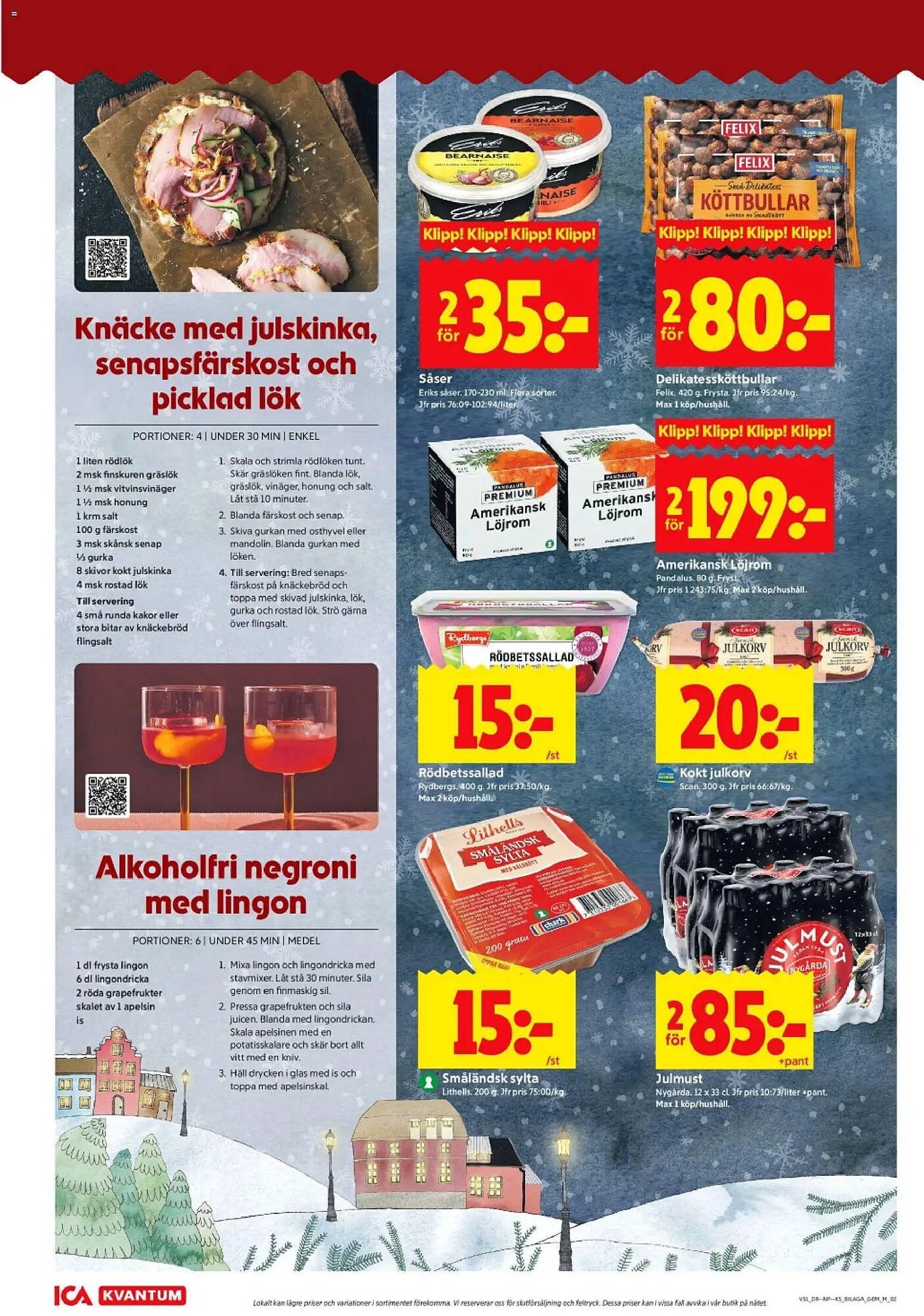 ICA Kvantum reklamblad (2025-12-15 - 2025-12-21)