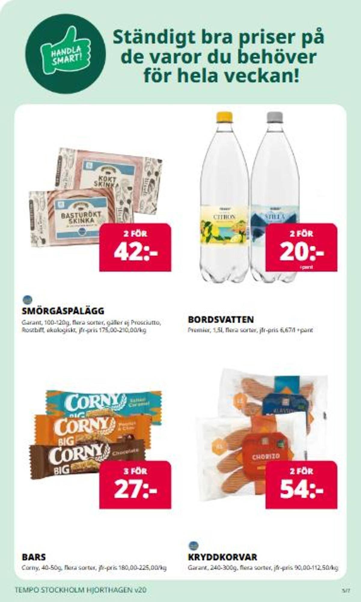 Tempo reklamblad