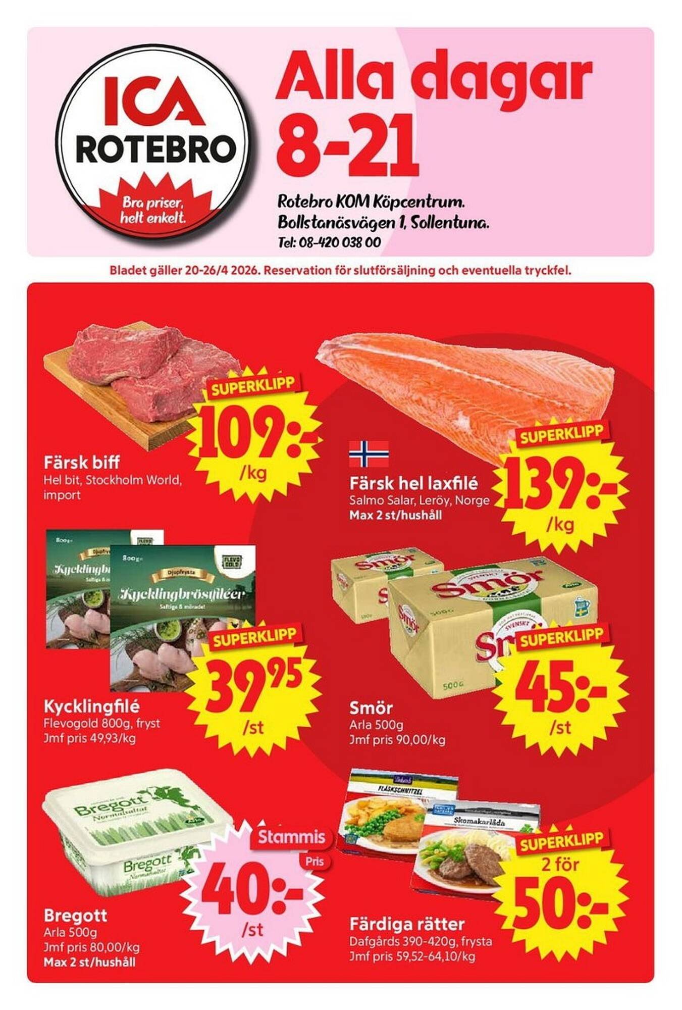 Nya Pulsen reklamblad