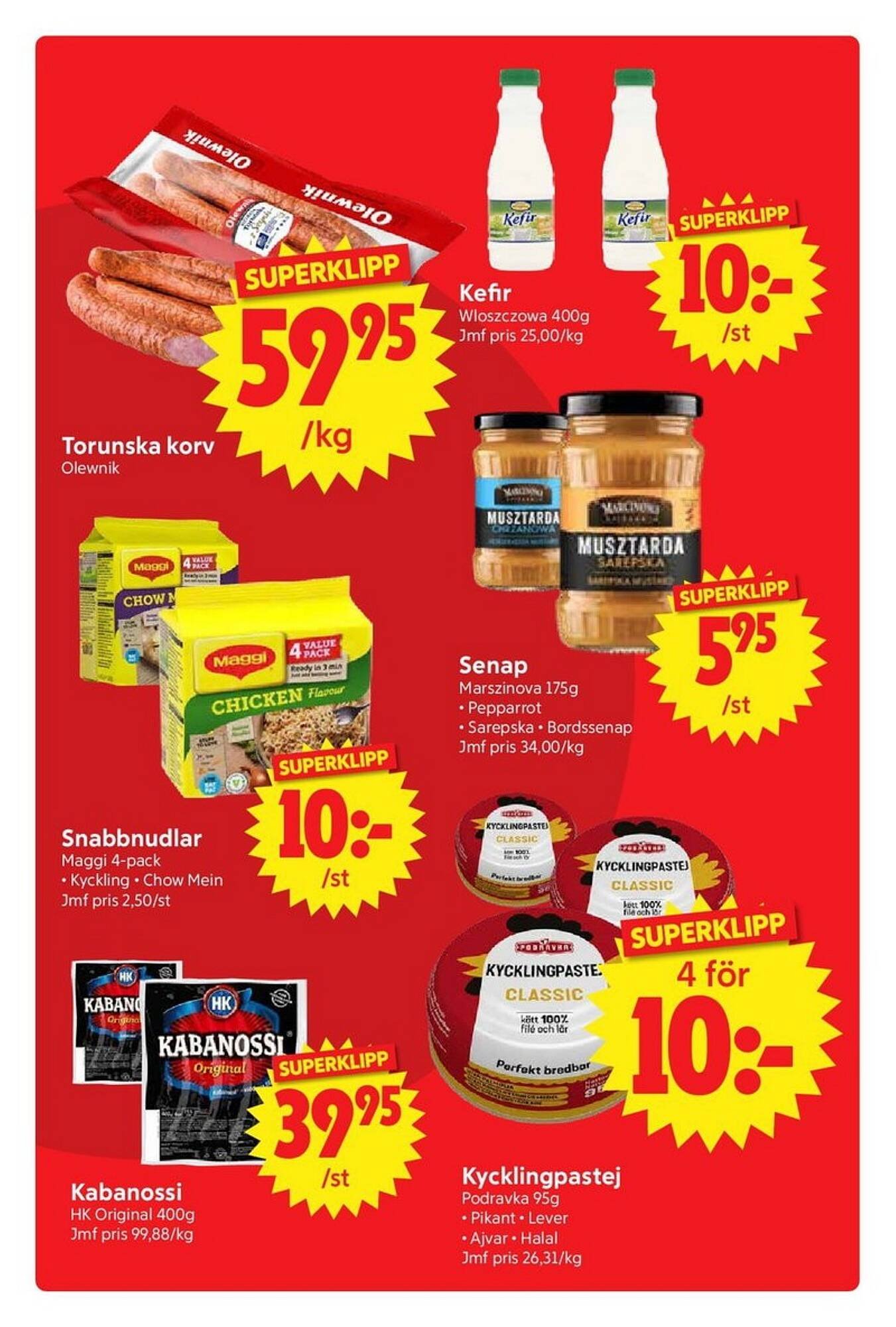 Nya Pulsen reklamblad