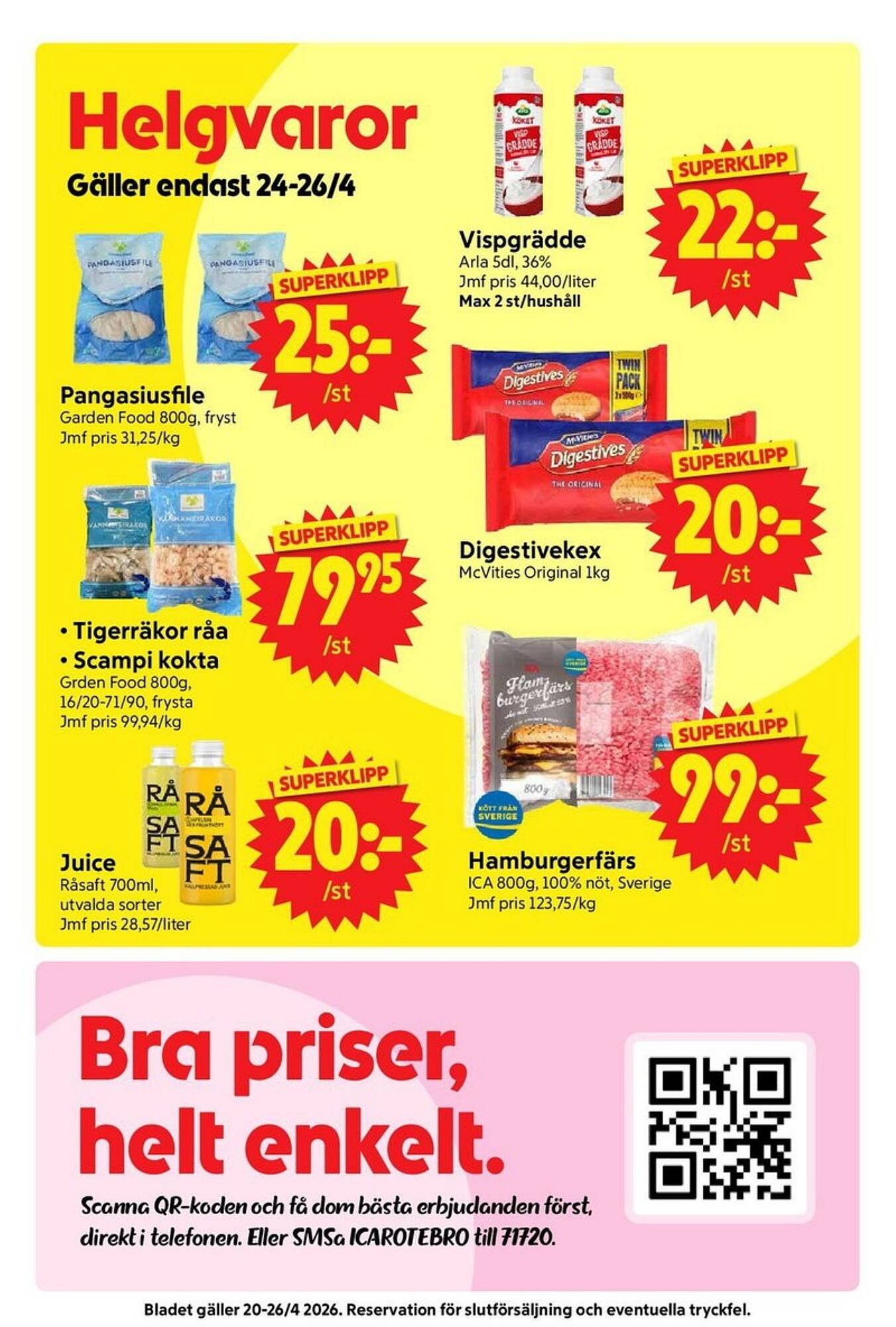 Nya Pulsen reklamblad