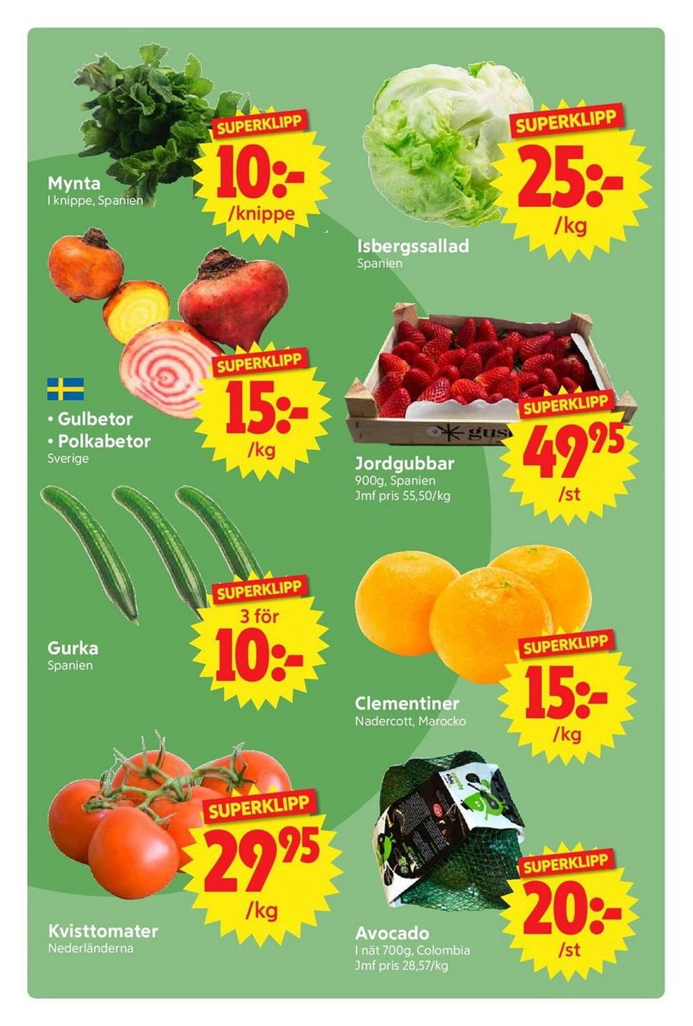 Nya Pulsen reklamblad