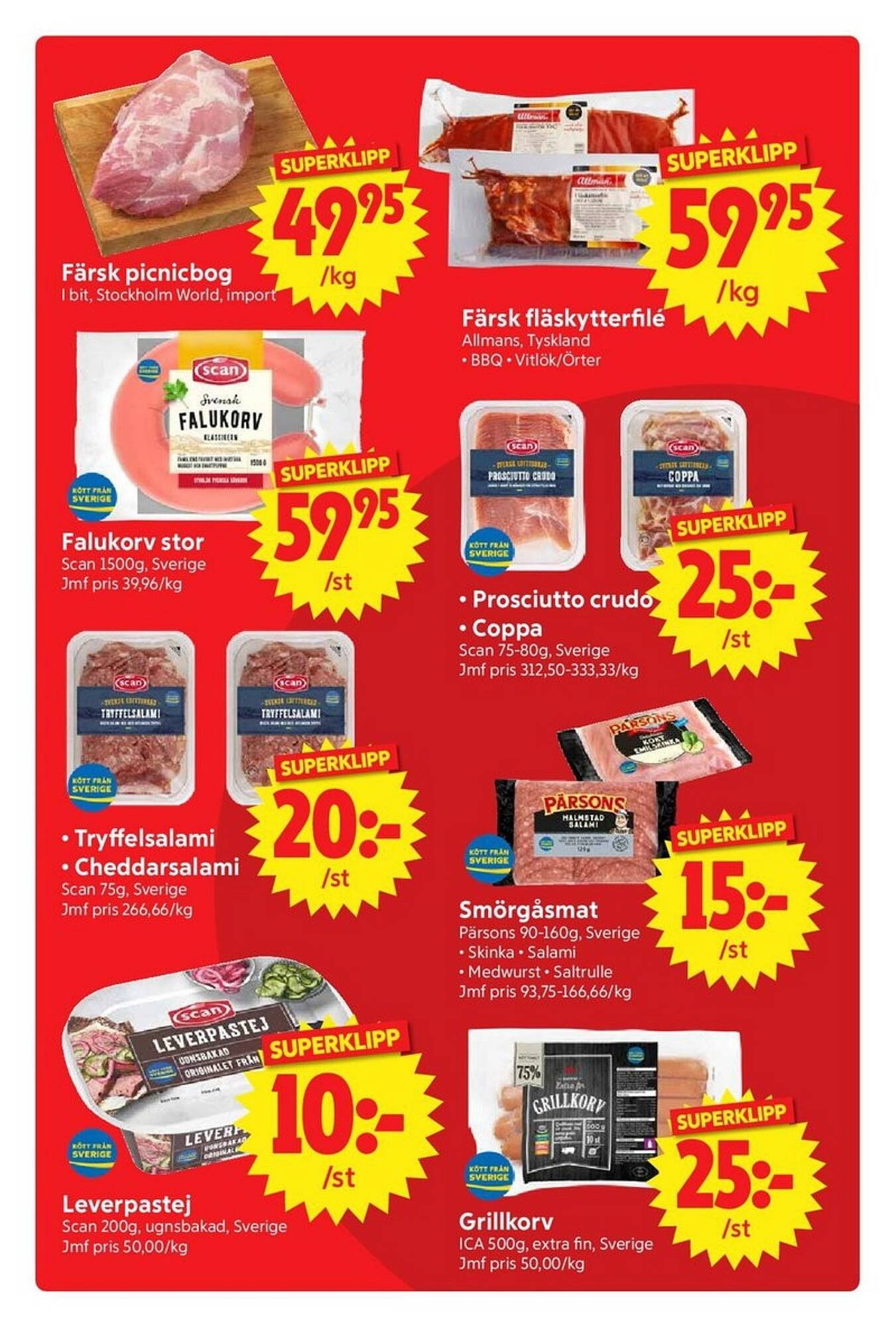 Nya Pulsen reklamblad