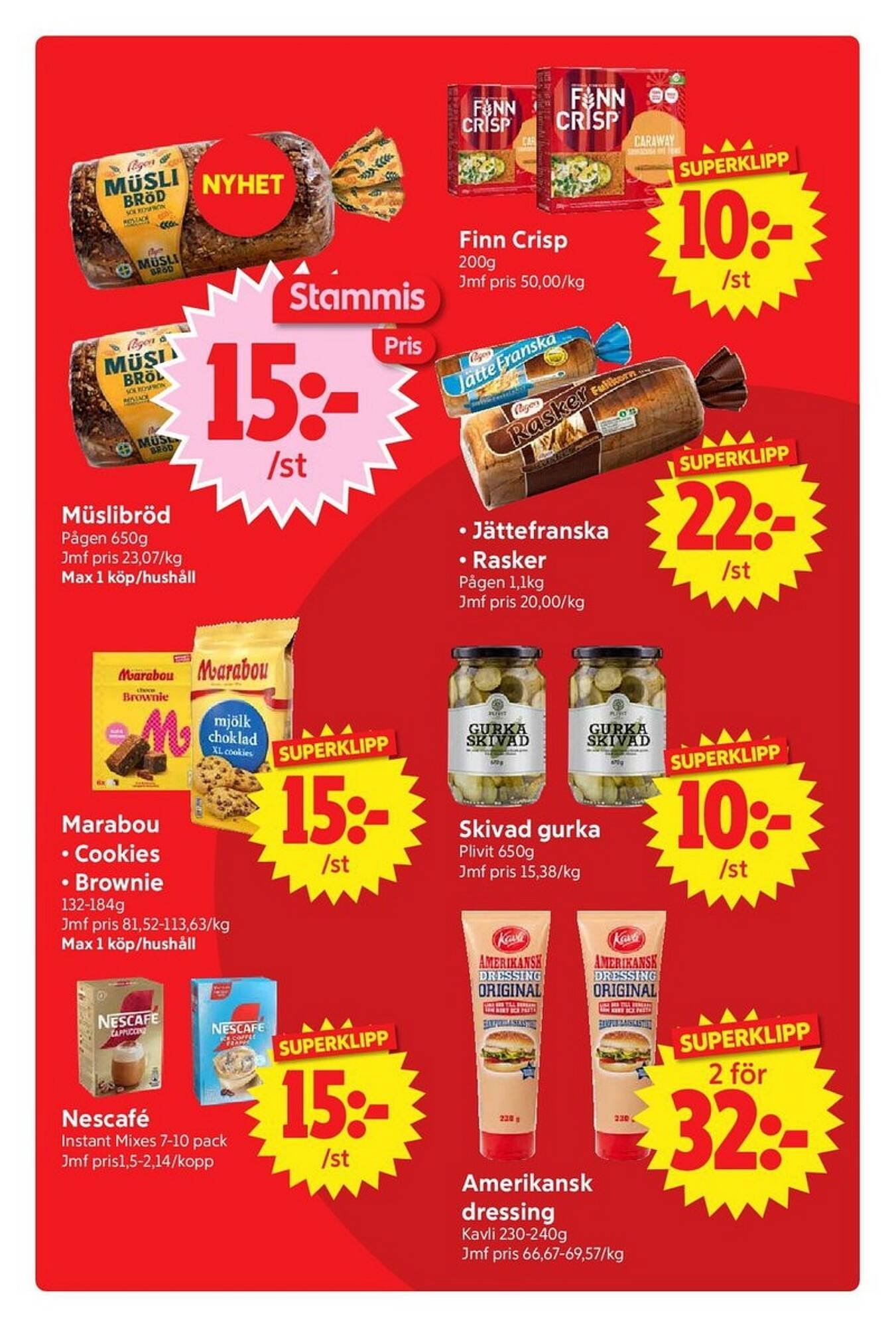 Nya Pulsen reklamblad