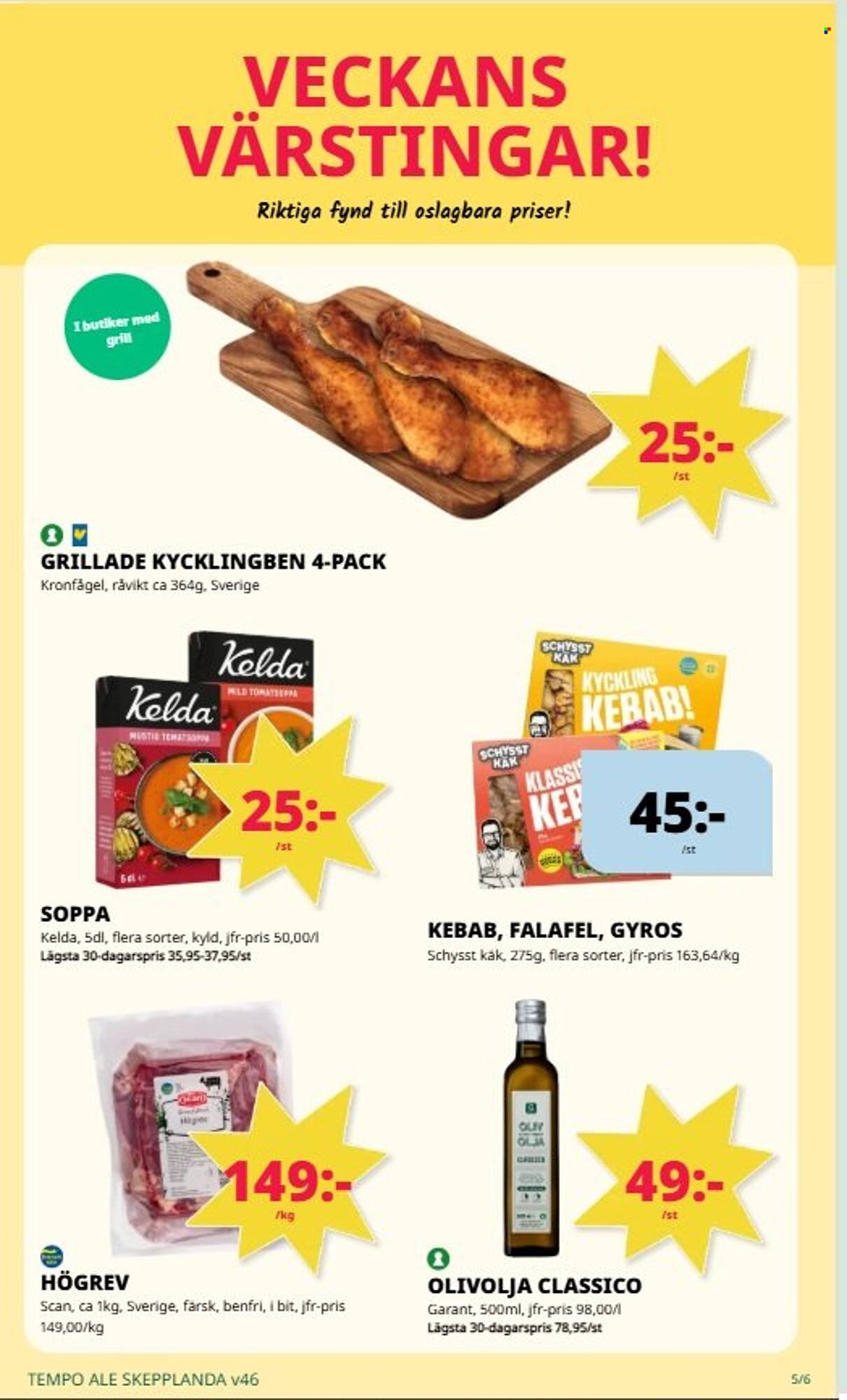 Tempo reklamblad