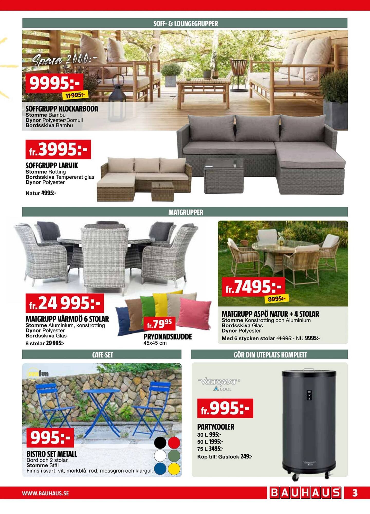 Bauhaus reklamblad