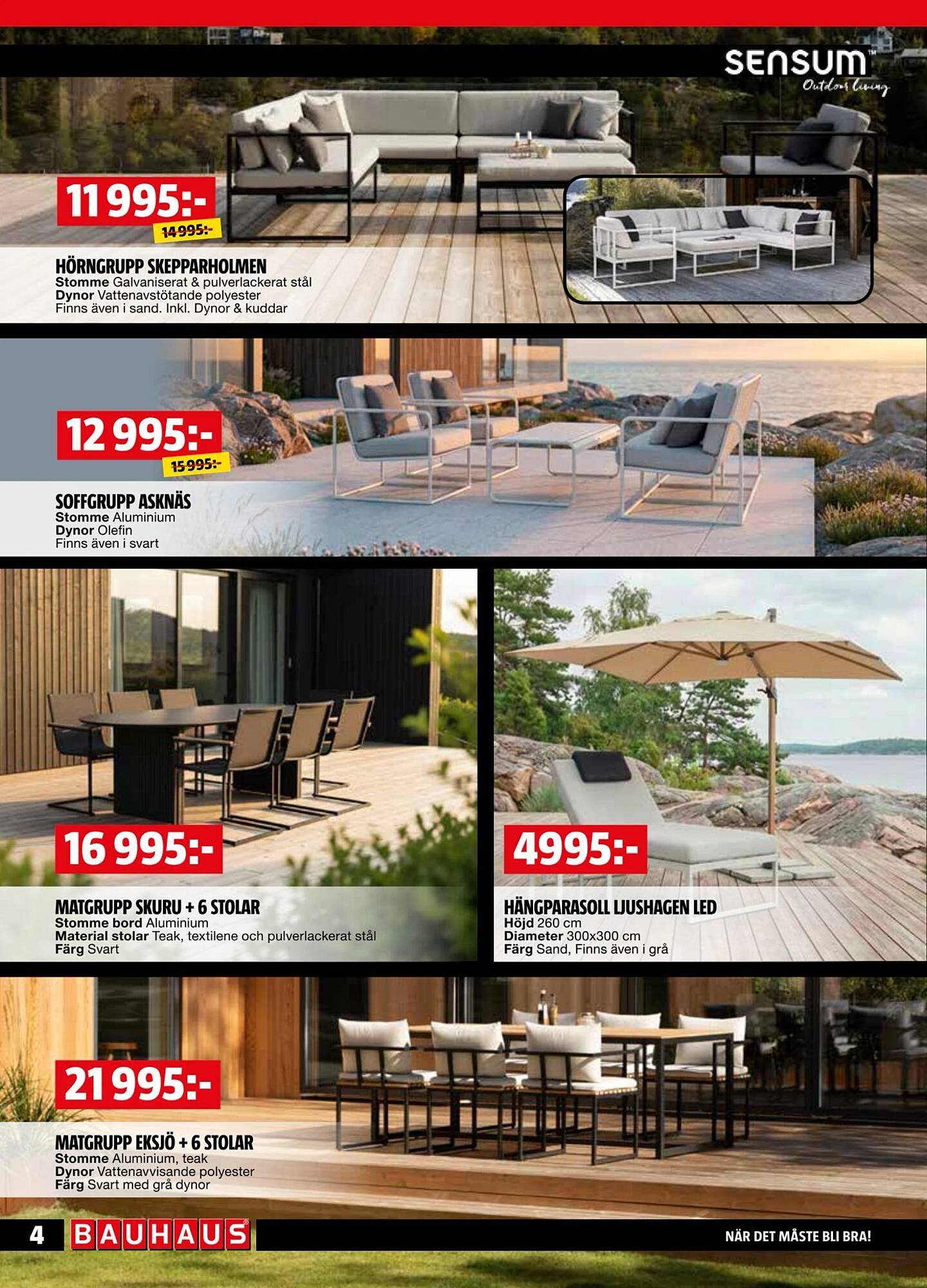Bauhaus reklamblad
