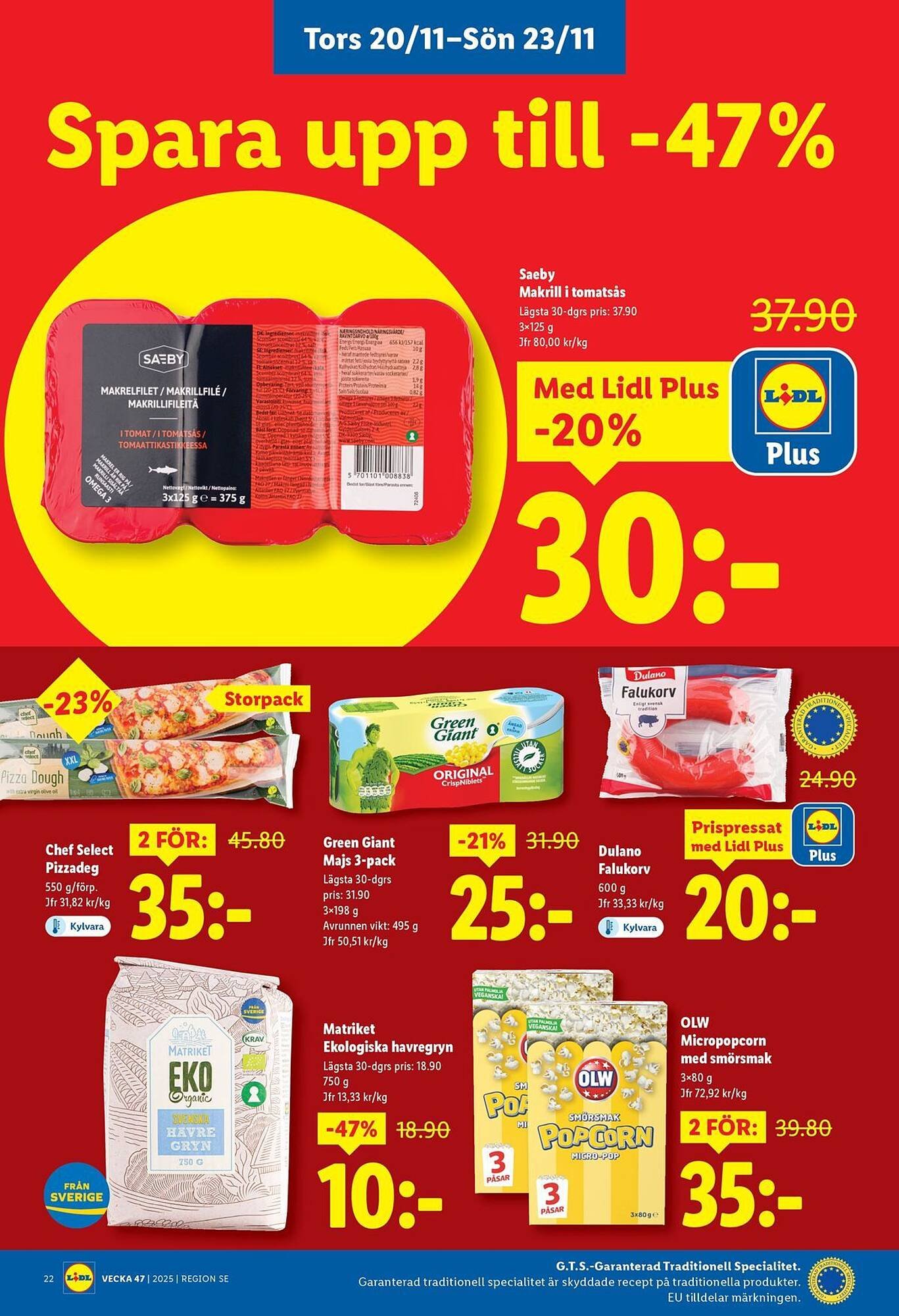 Lidl reklamblad (2025-11-17 - 2025-11-23)