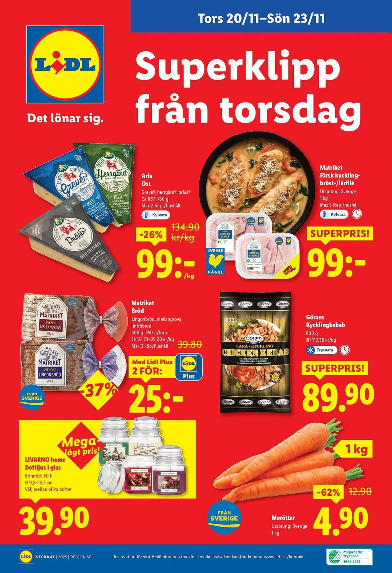 Lidl reklamblad (2025-11-17 - 2025-11-23)