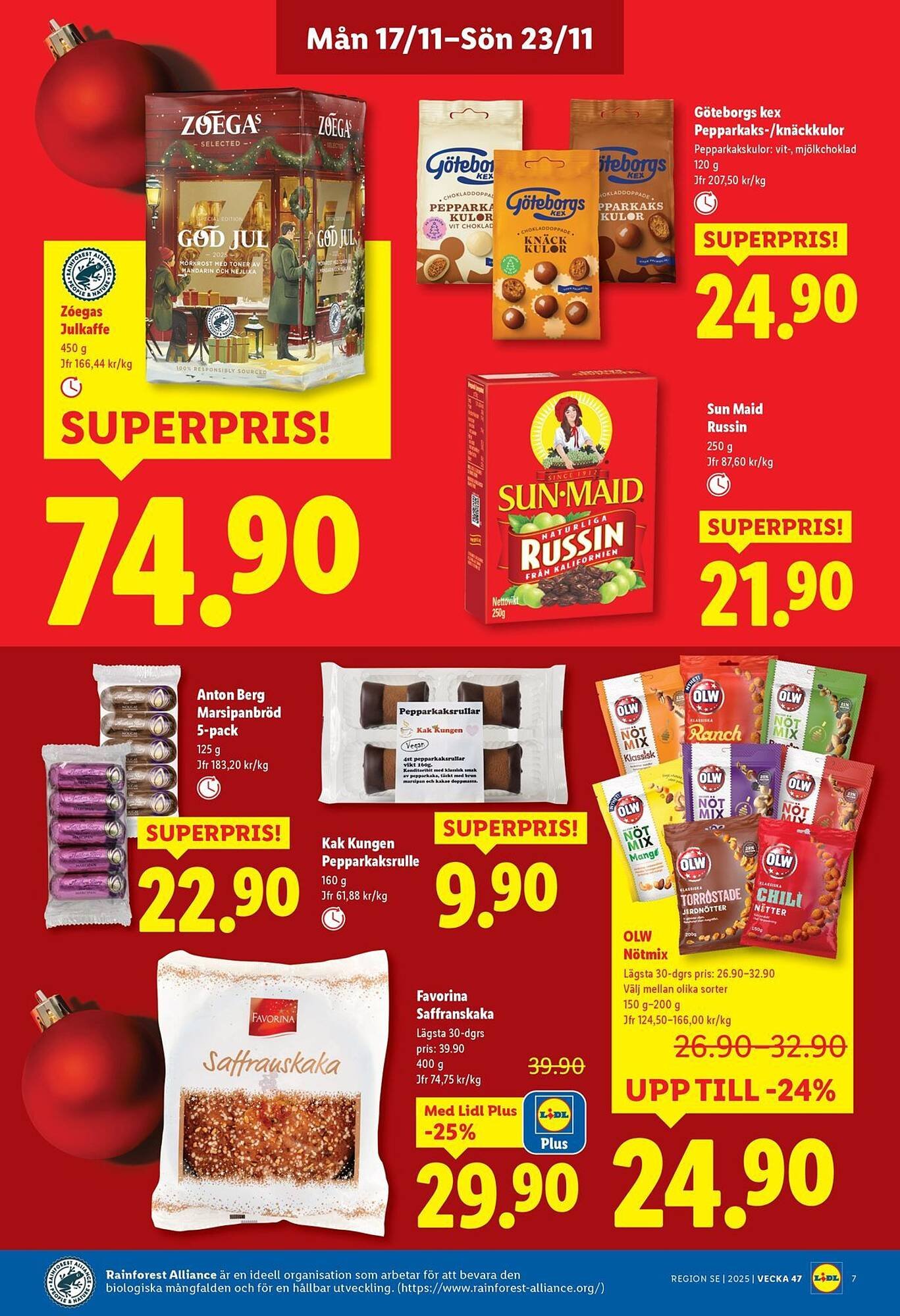 Lidl reklamblad (2025-11-17 - 2025-11-23)